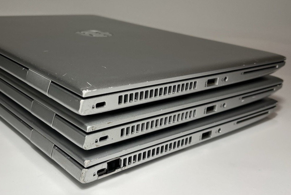 LOT OF 3 HP ProBook 640 G4 Laptop 14″ Core i5-8365U 1.60GHz – NO RAM / SSD -READ
