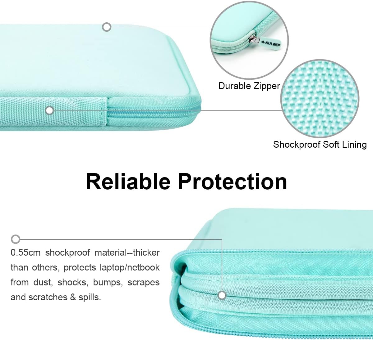 11-12 Inch Laptop Sleeves, Neoprene Notebook Computer Pocket Tablet Carrying Sle