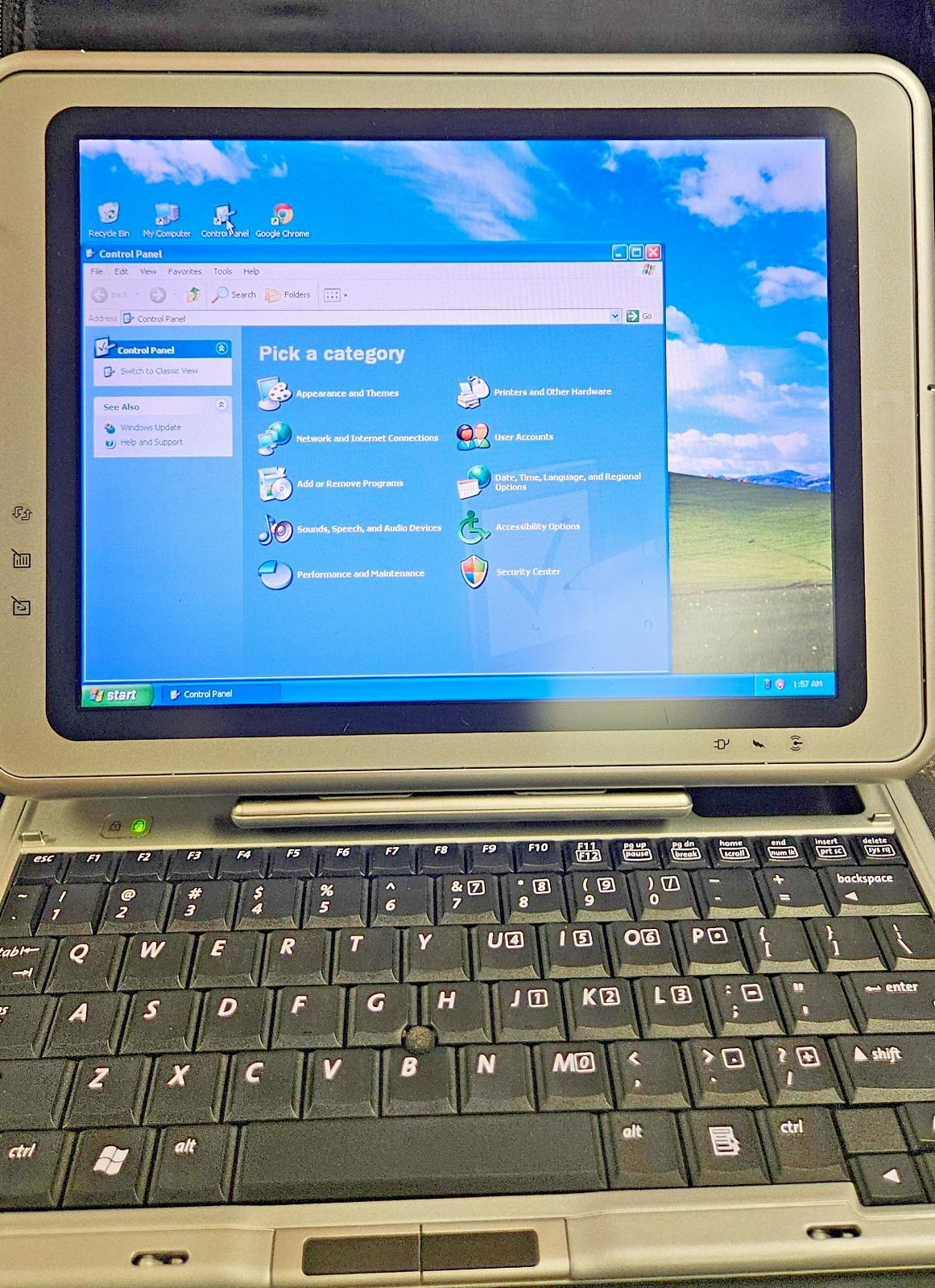 Compaq Tablet PC TC1000 10.4″ HD, 512MB RAM 80GB Hard Drive READ