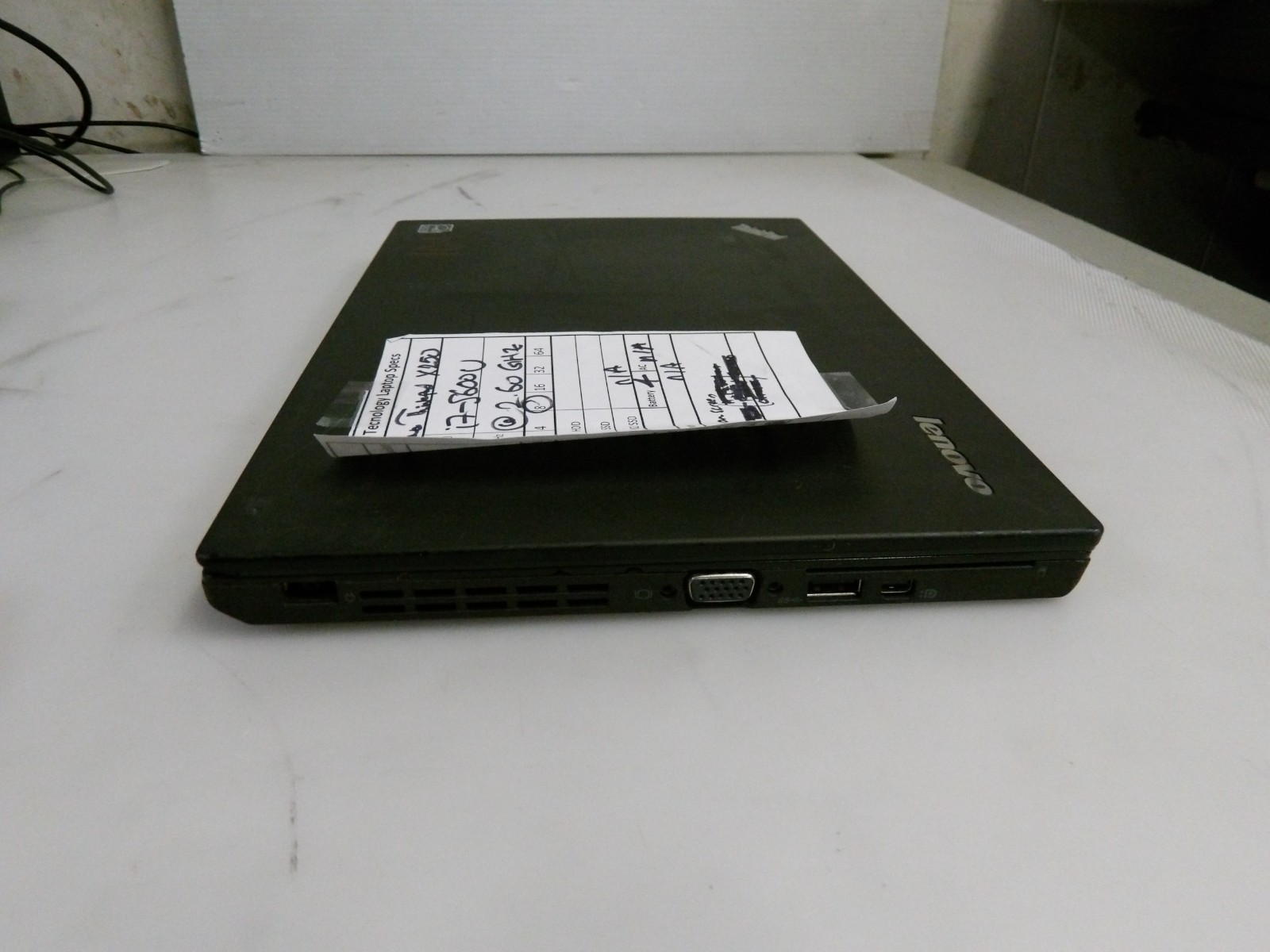 Lenovo ThinkPad X250 i7-5600, 8gb Ram, Laptop NO HDD/OS/ AC READ