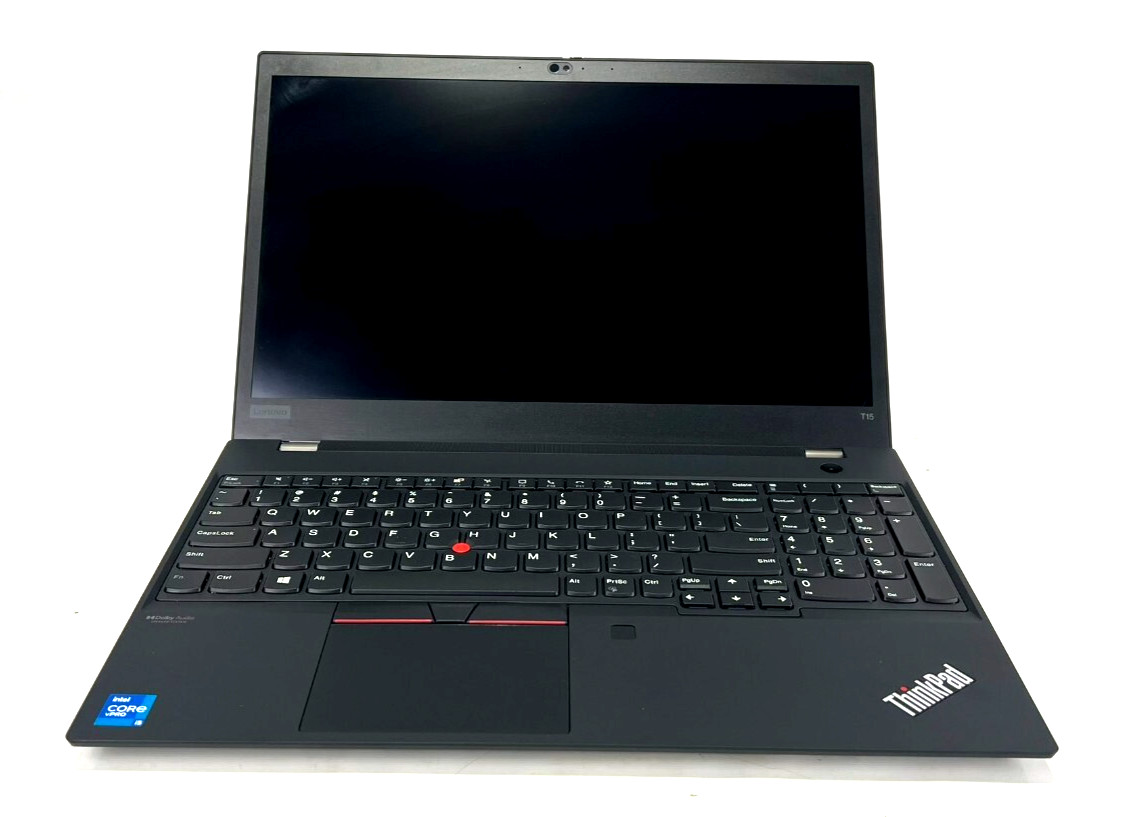 Lenovo ThinkPad T15 Gen 2i Laptop i5 11th 512GB SSD 16GB RAM Win 11 Pro (HA) CP