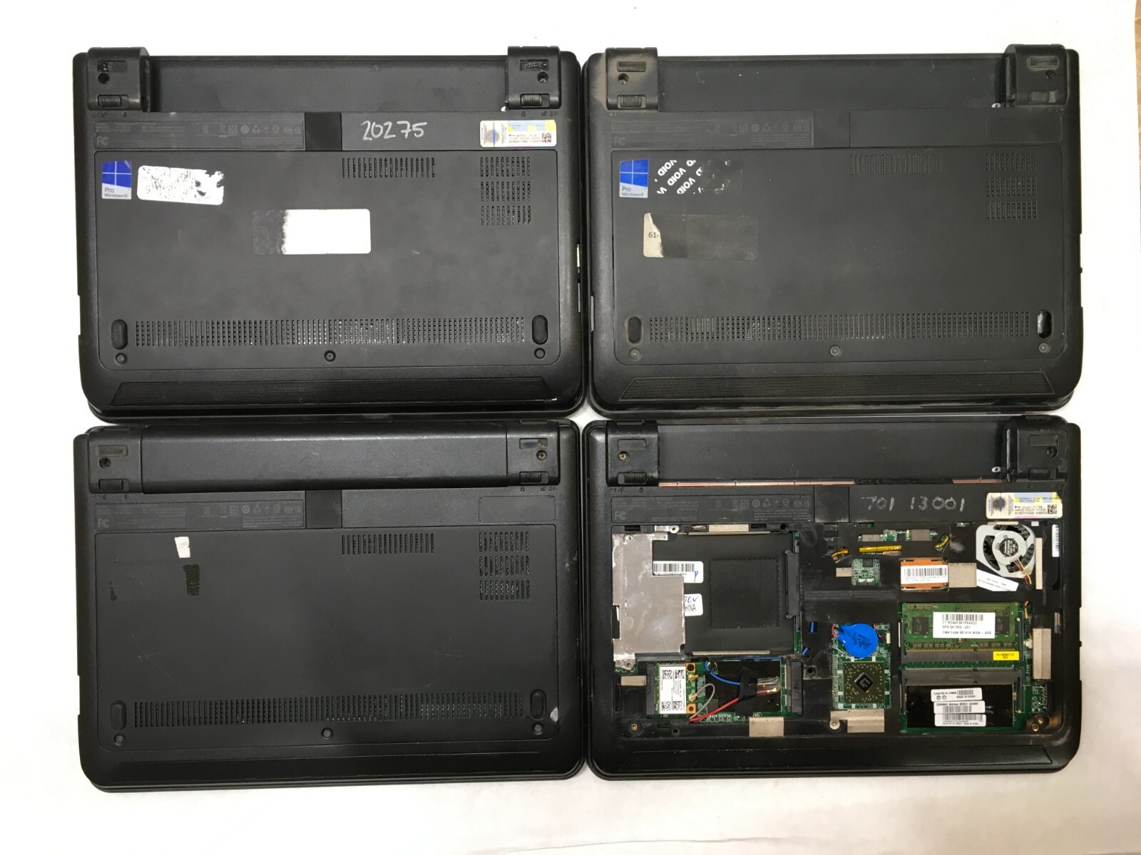 Lot of 10 Lenovo ThinkPad X131e X140e AMD E Series Various Issues For Parts- FT