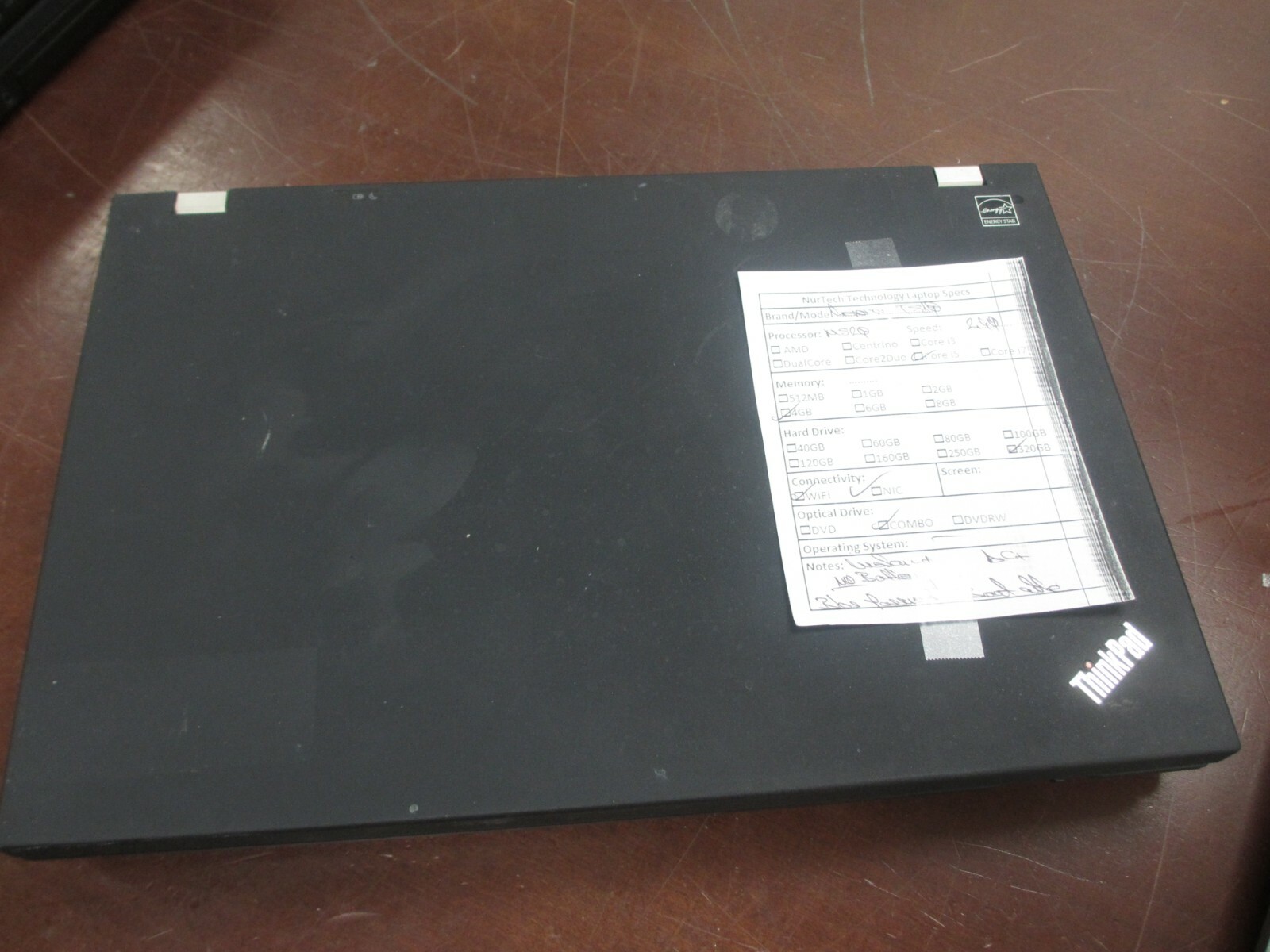 Lenovo ThinkPad T510 15.6″ i5-M520 2.40Ghz 4GB 320GB COMBO Laptop w/ AC *BIOS* @