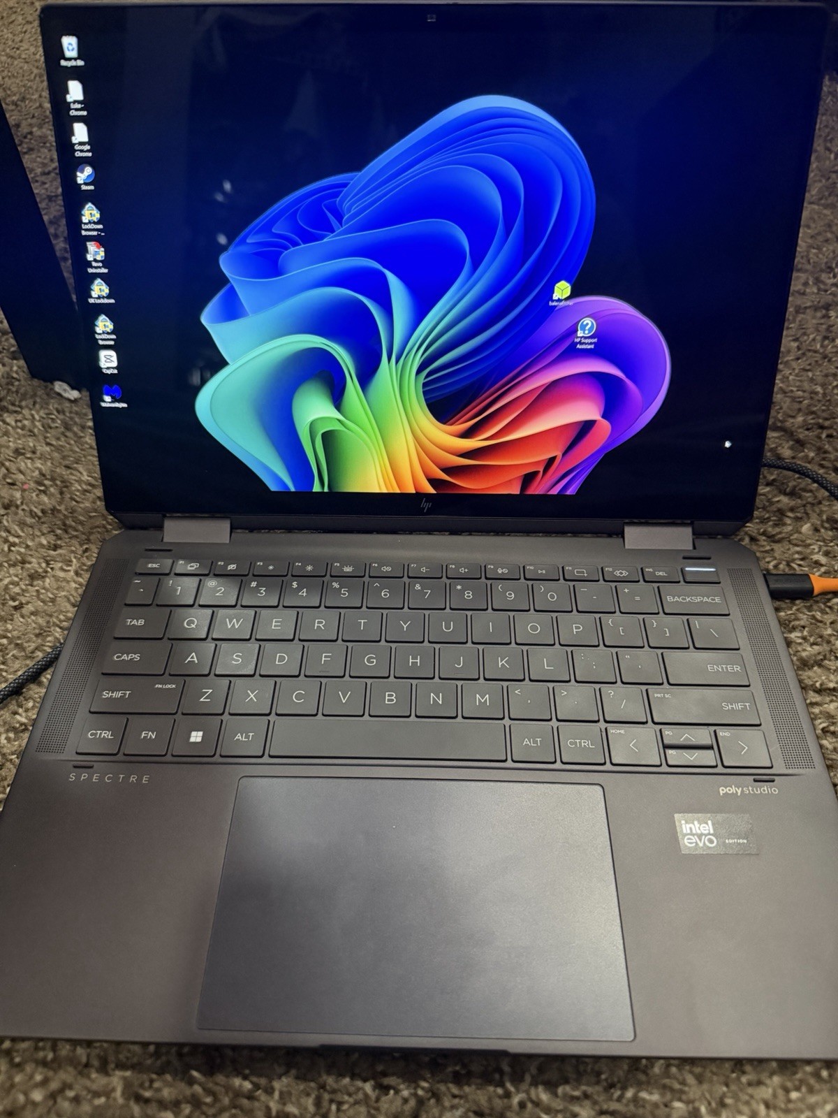 HP Spectre X360 Laptop 14-inch 2.8K OLED Intel Core Ultra 7, 16GB, 1TB