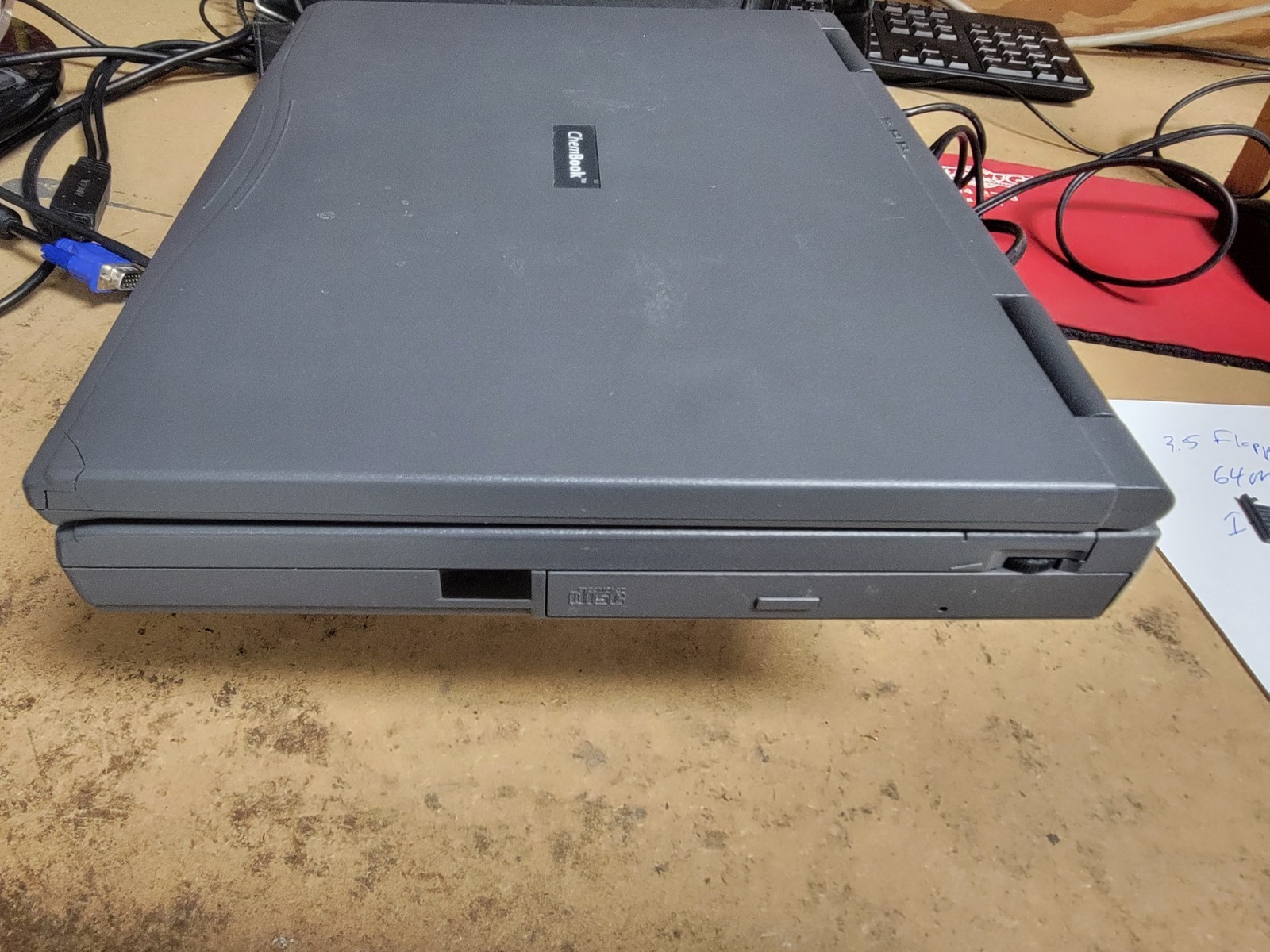 Vintage Chembook 5033 – AMD K6-2-300 64MB Ram 4GB HDD – SOLD AS IS – SEE NOTES