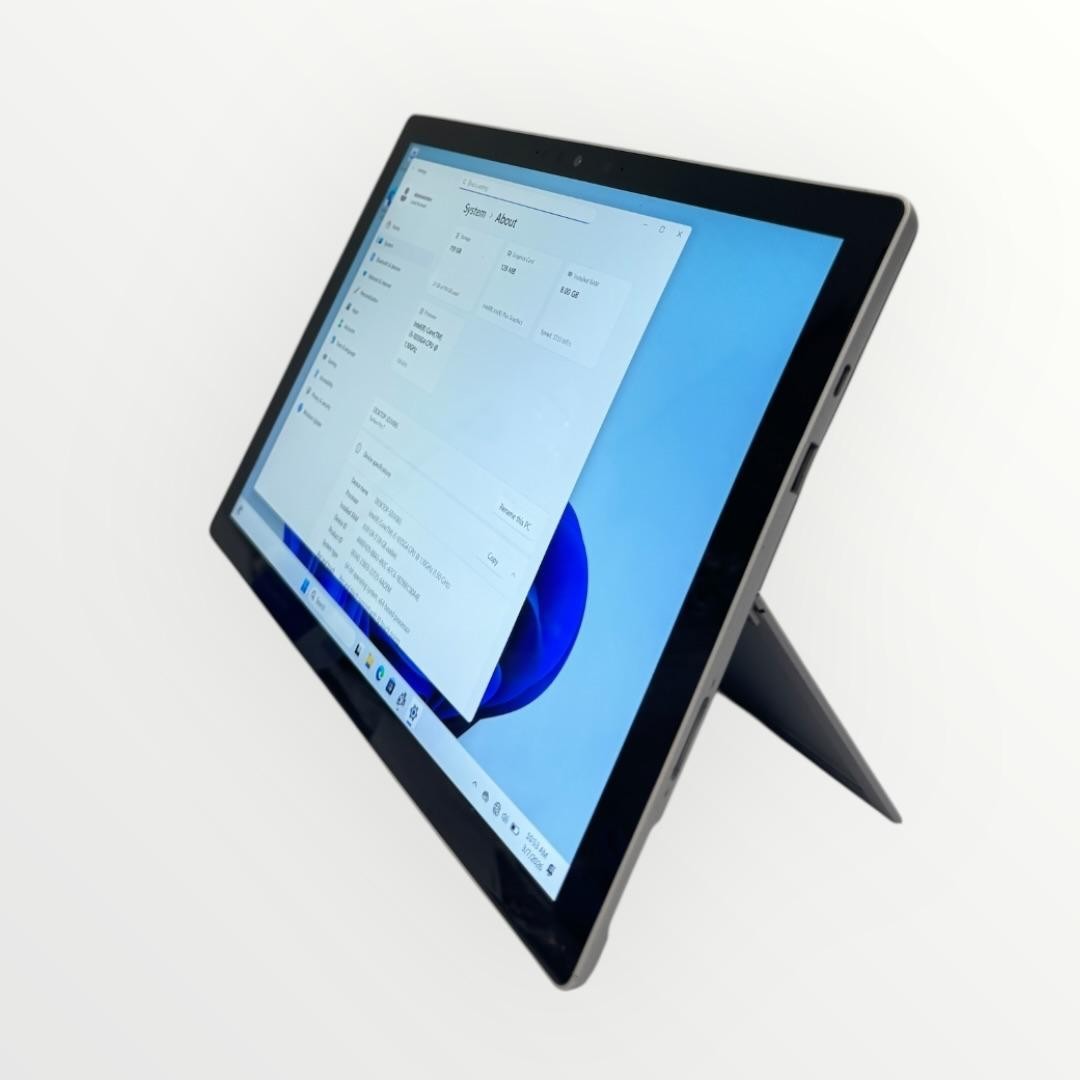 Microsoft Surface Pro 7 12.3″ i5 8GB RAM 128GB SSD Platinum Tablet Only – READ