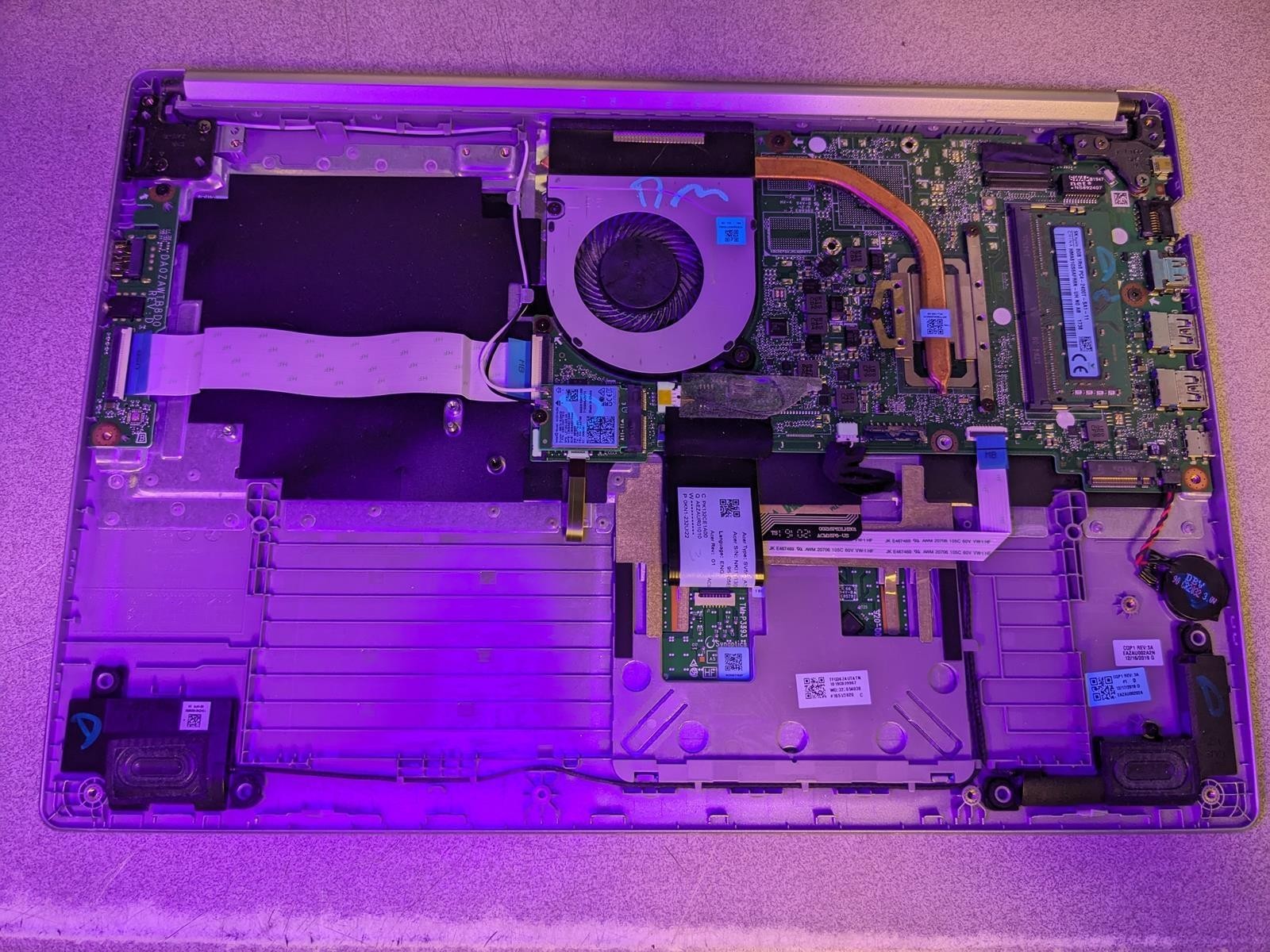 ACER ASPIRE 5 A515-54 i3-10110U @ 2.10GHz, 8GB RAM, NO HDD/OS – (PARTS)