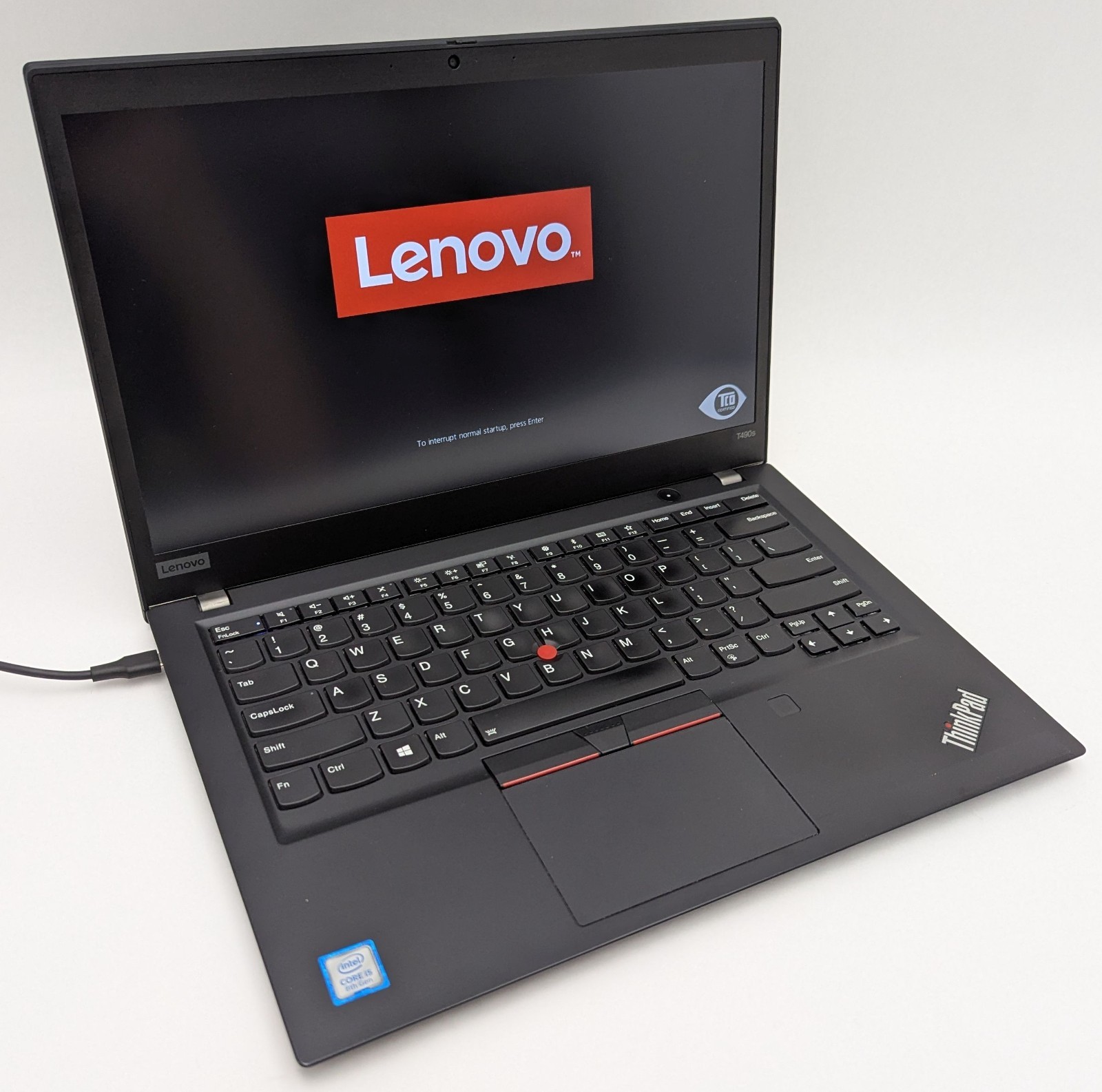Lenovo ThinkPad T490s 14″ Laptop i5-8265U 1.60GHz 8GB RAM 256GB NVMe Win 11 Pro