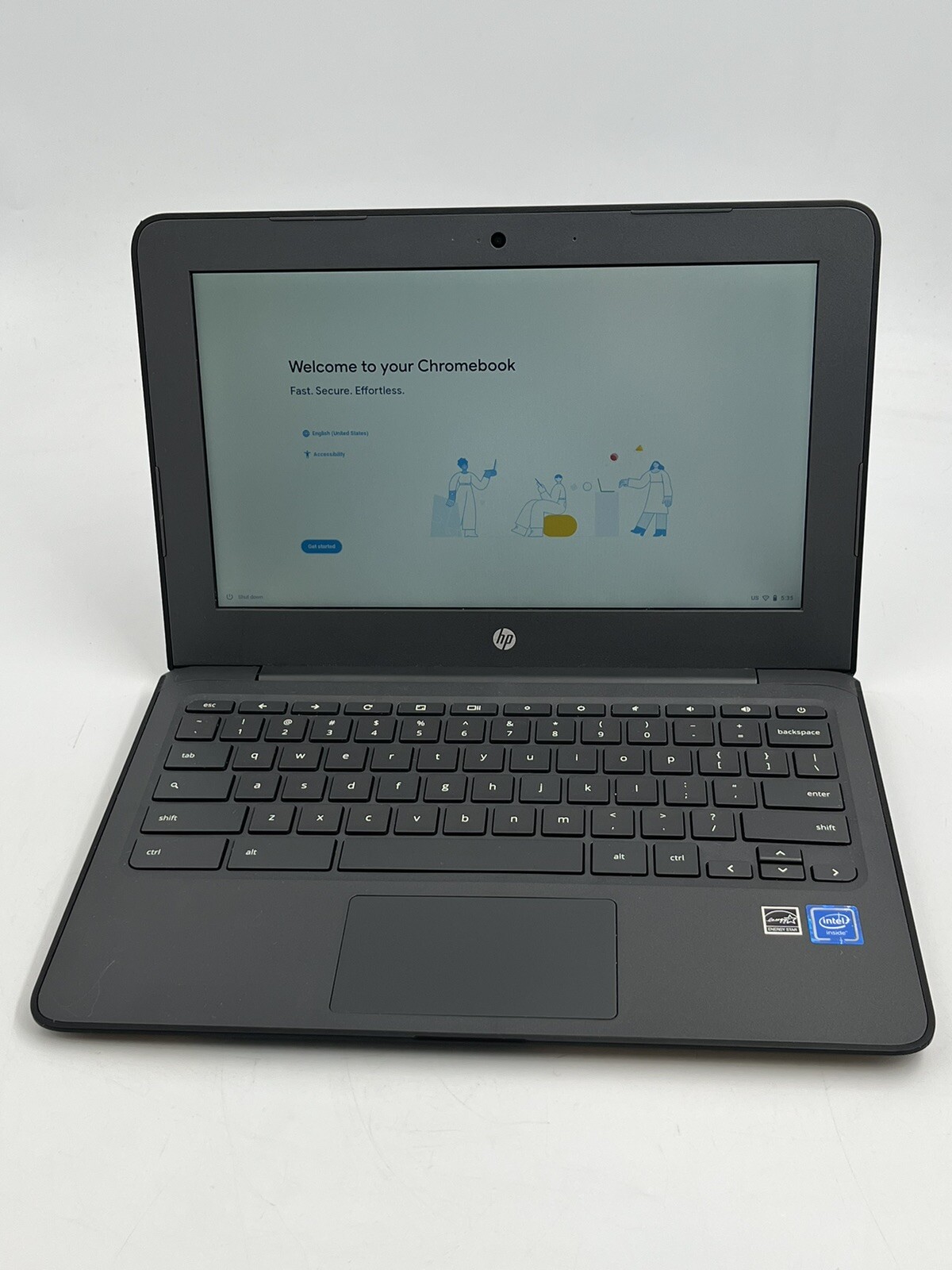 HP Chromebook 11A G6 EE 11.56″ A4-9120C – 1.6GHz – 4GB RAM – 16GB Flash