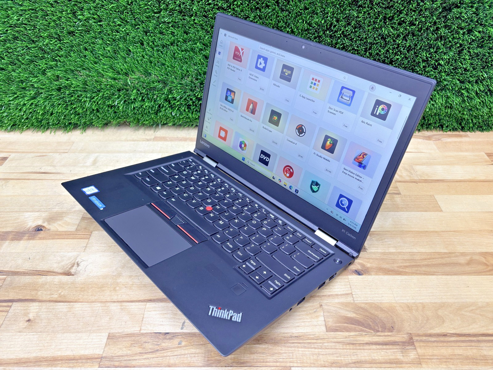 Lenovo ThinkPad x1 Carbon G 4 i7-6th Gen 2.60GHz 16GB RAM 256GB SSD Win 11 Pro*