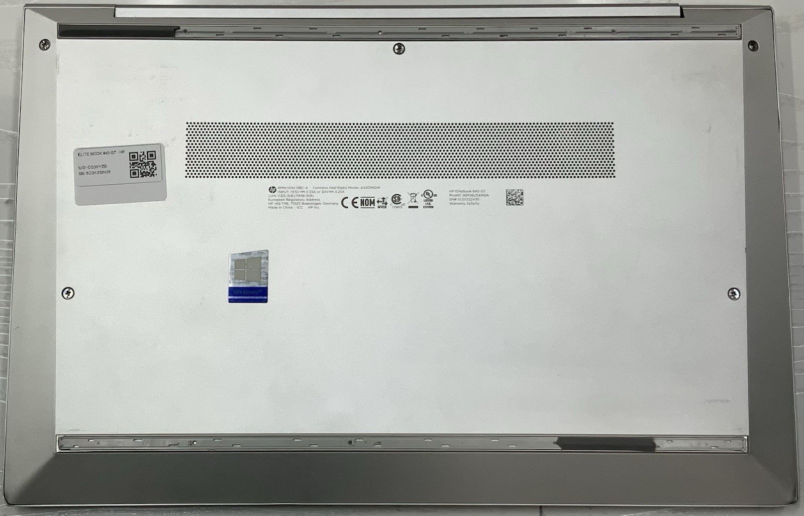 HP EliteBook 840 G7 14″ Intel i5-10310U 16GB DDR4 512GB NVMe | Windows 10 Pro