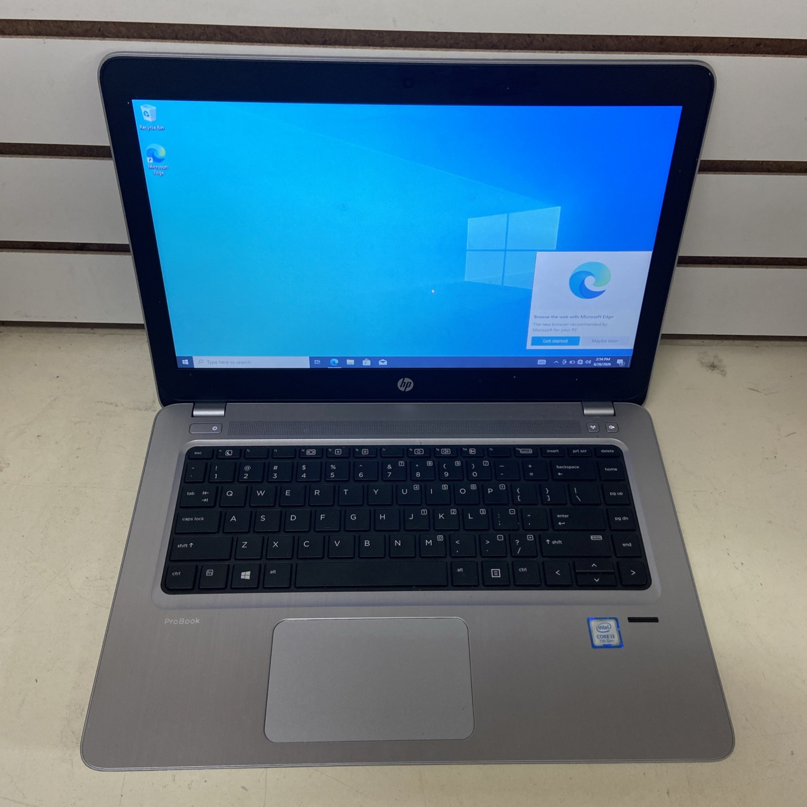 HP Probook 440 G4/2.4ghz Core i3-7th gen/12GB/250GB SSD/14″/W10Pro-NICE!!