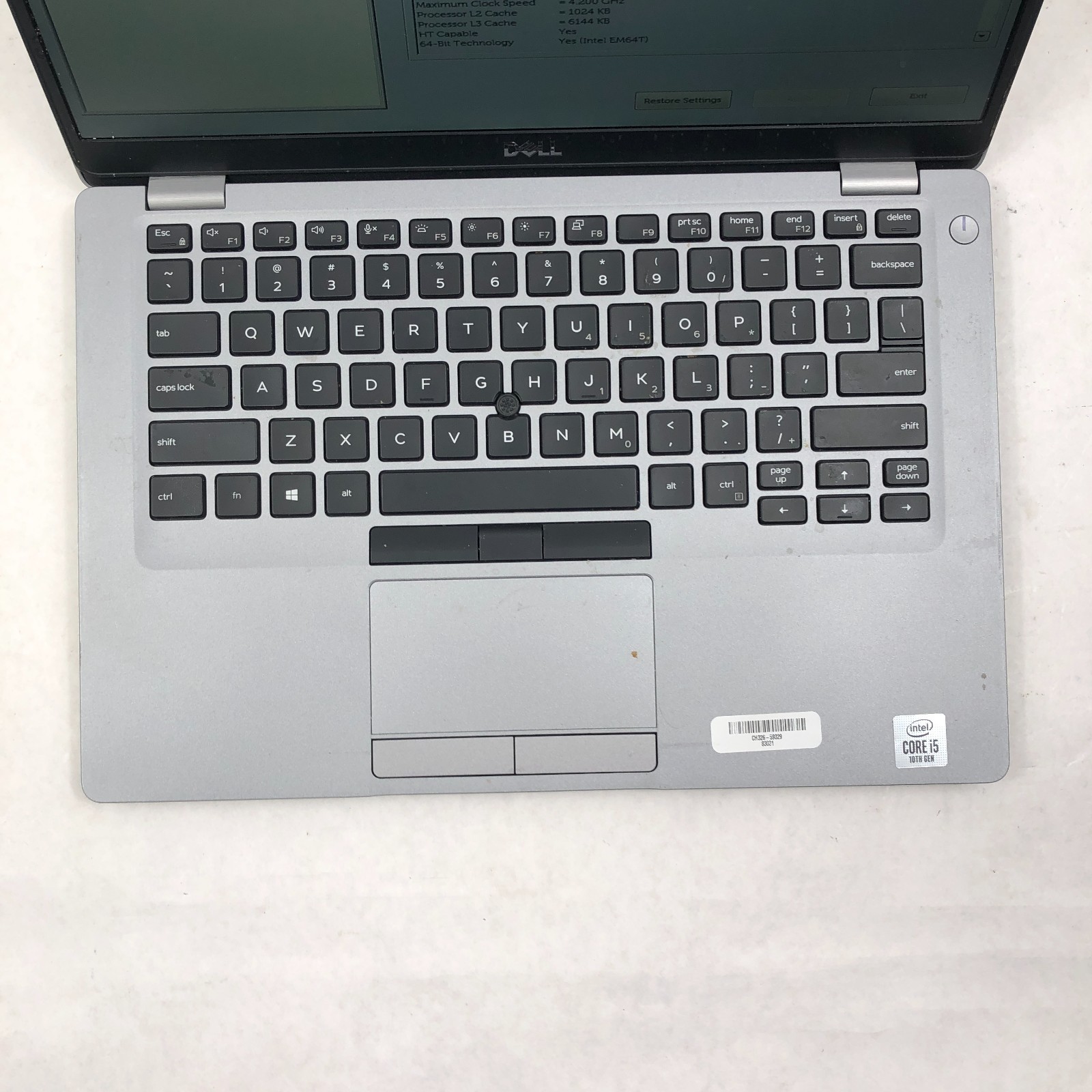 Dell Latitude 5410 Laptop Intel i5-10210U 1.6GHz 16GB RAM NO SSD *Read*