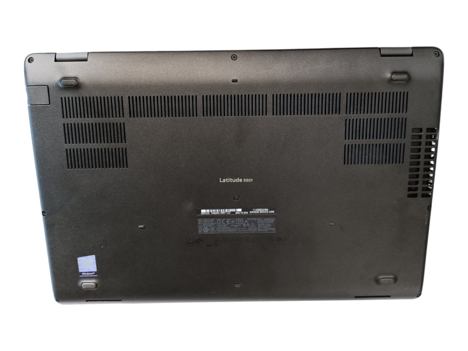 Dell Latitude 5501 15.6 i5-9400H 2.5GHz 8GB RAM WIN11 Pro NO SSD NO A/C