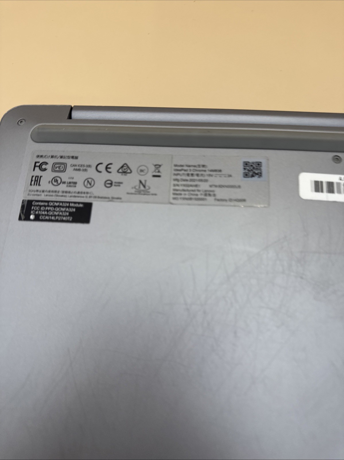Lenovo IdeaPad 3 Chrome 14M836 14″ 64GB eMMC, MediaTek MT8183, 2.00 GHz *PARTS*
