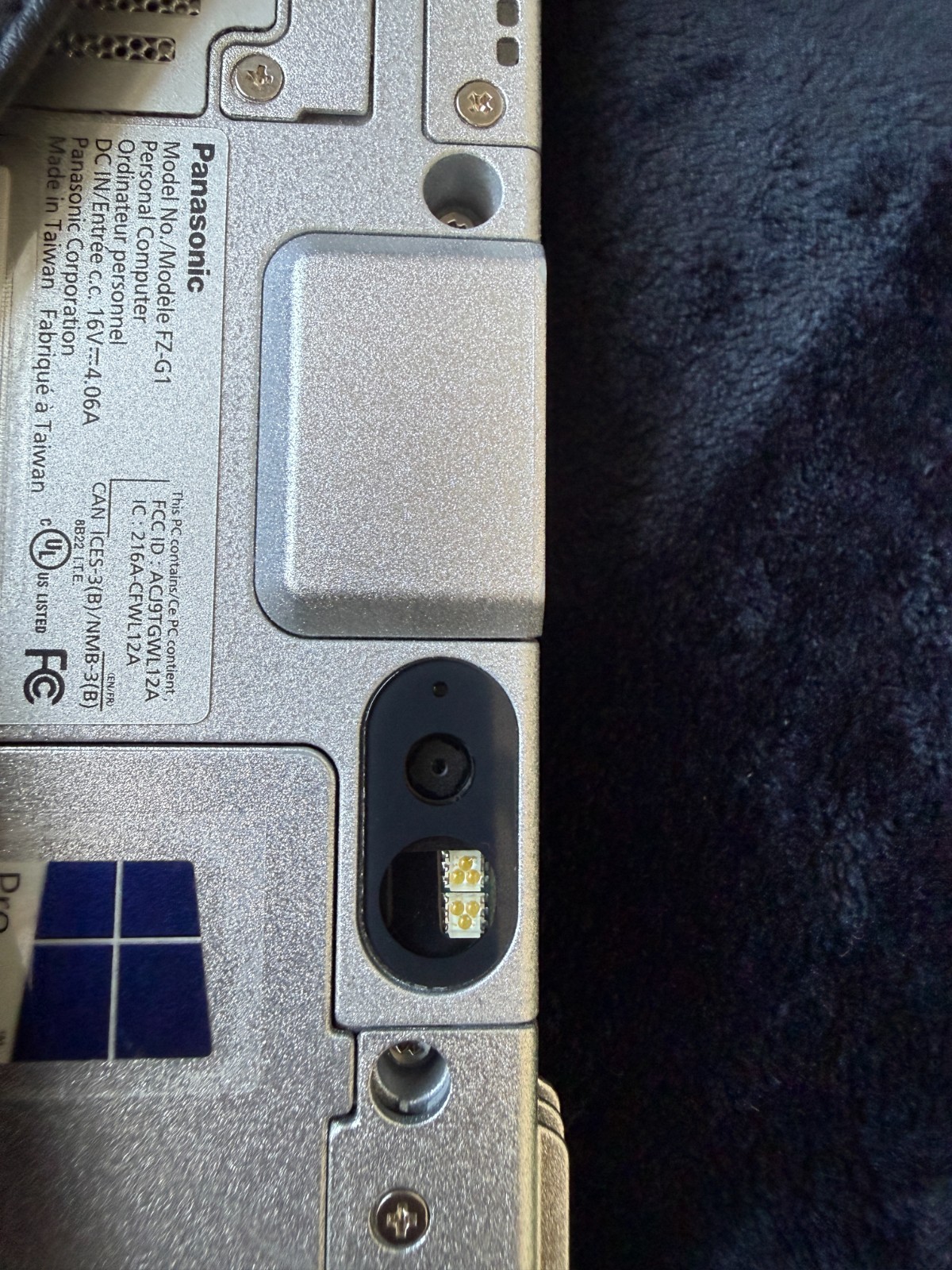 Panasonic Toughpad FZ-G1 with Built-in GPS and Global Mapper 15 (Mint Condition)