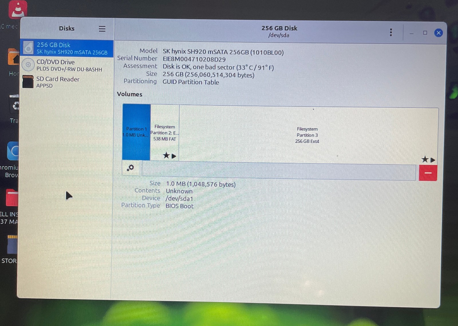 DELL INSPIRON 15-3537 Laptop 15″ *TOUCH* i3 256gb+1tb Linux Mint 22.3-extras-24