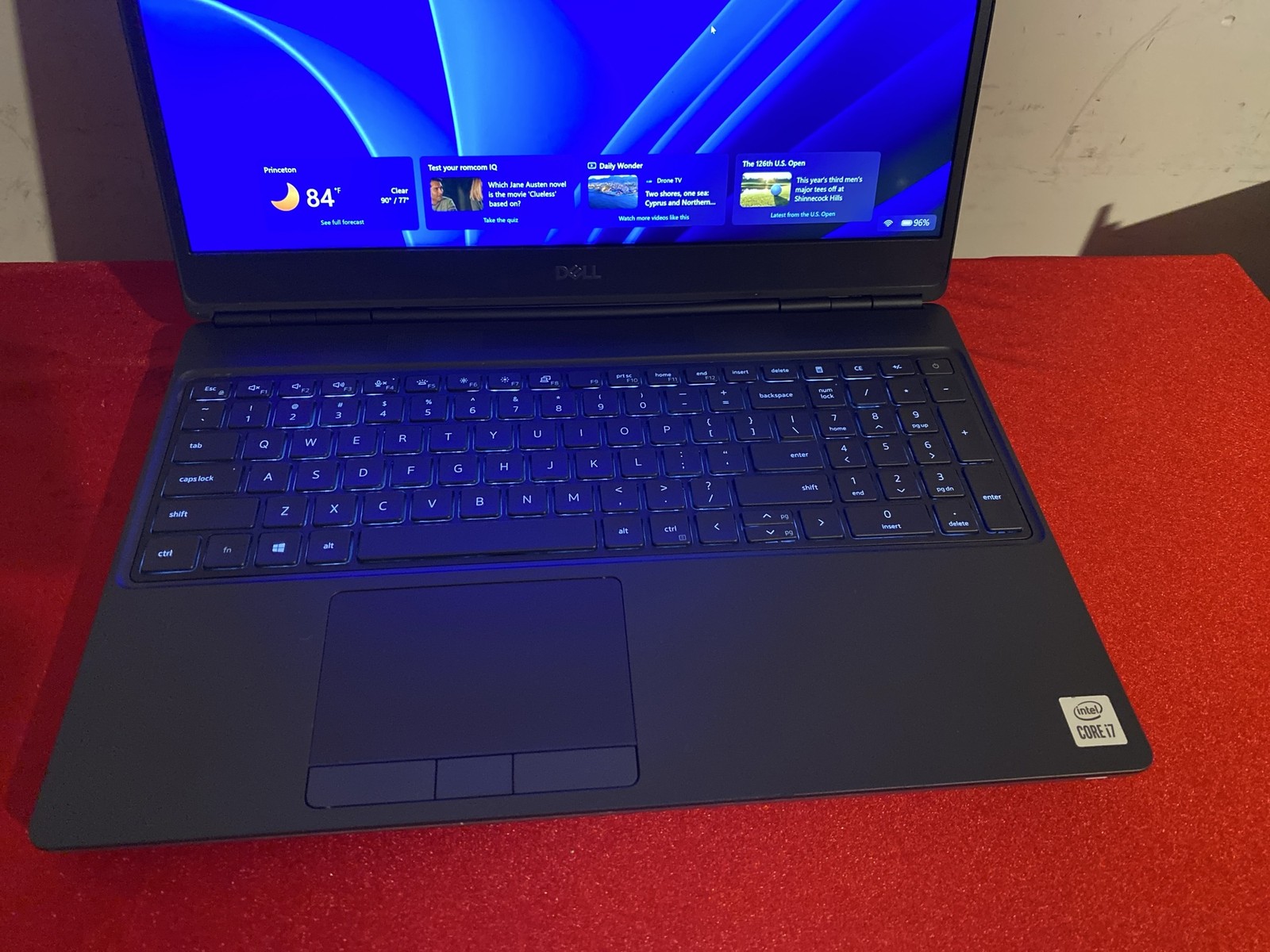 Dell Precision 7550 15.6 Intel i7-10850H 2.70GHz 32GB,500GB SSD Quadro T2000