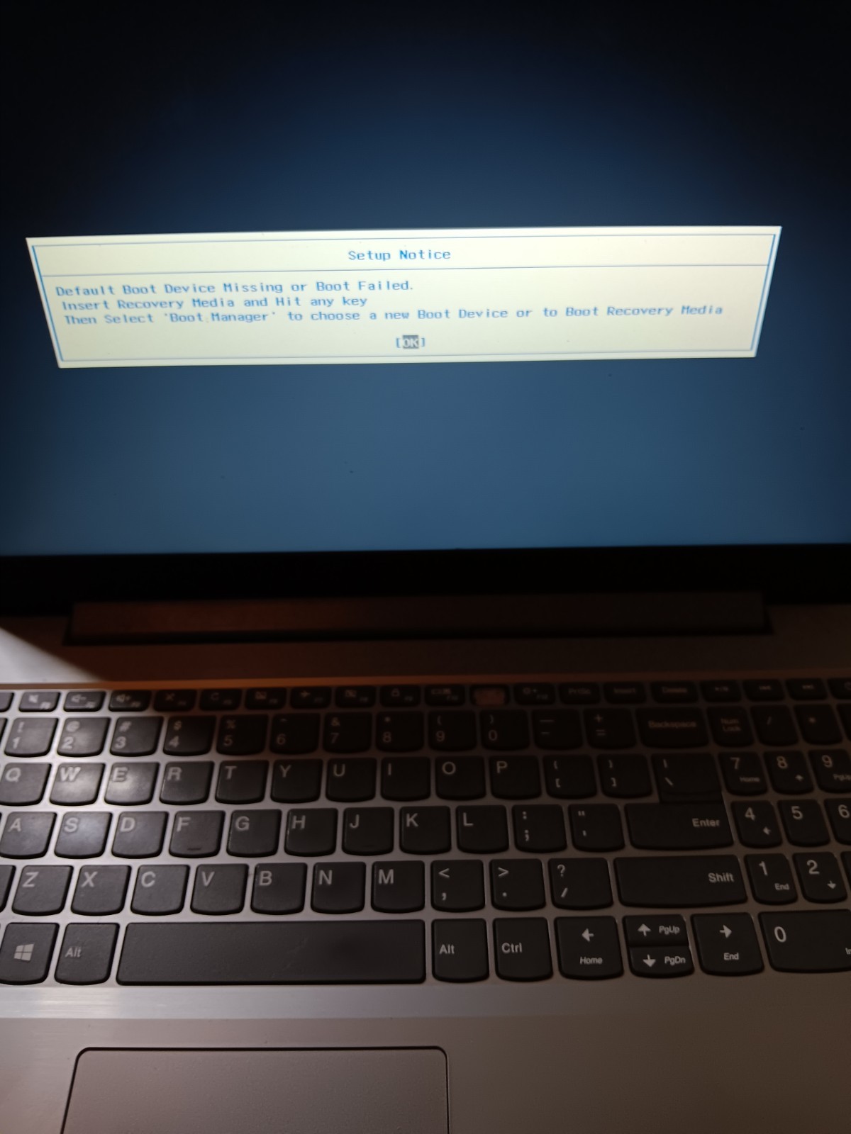 Lenovo Ideapad L340 Laptop Pentium 5405u 4gb Ram Boots Bios