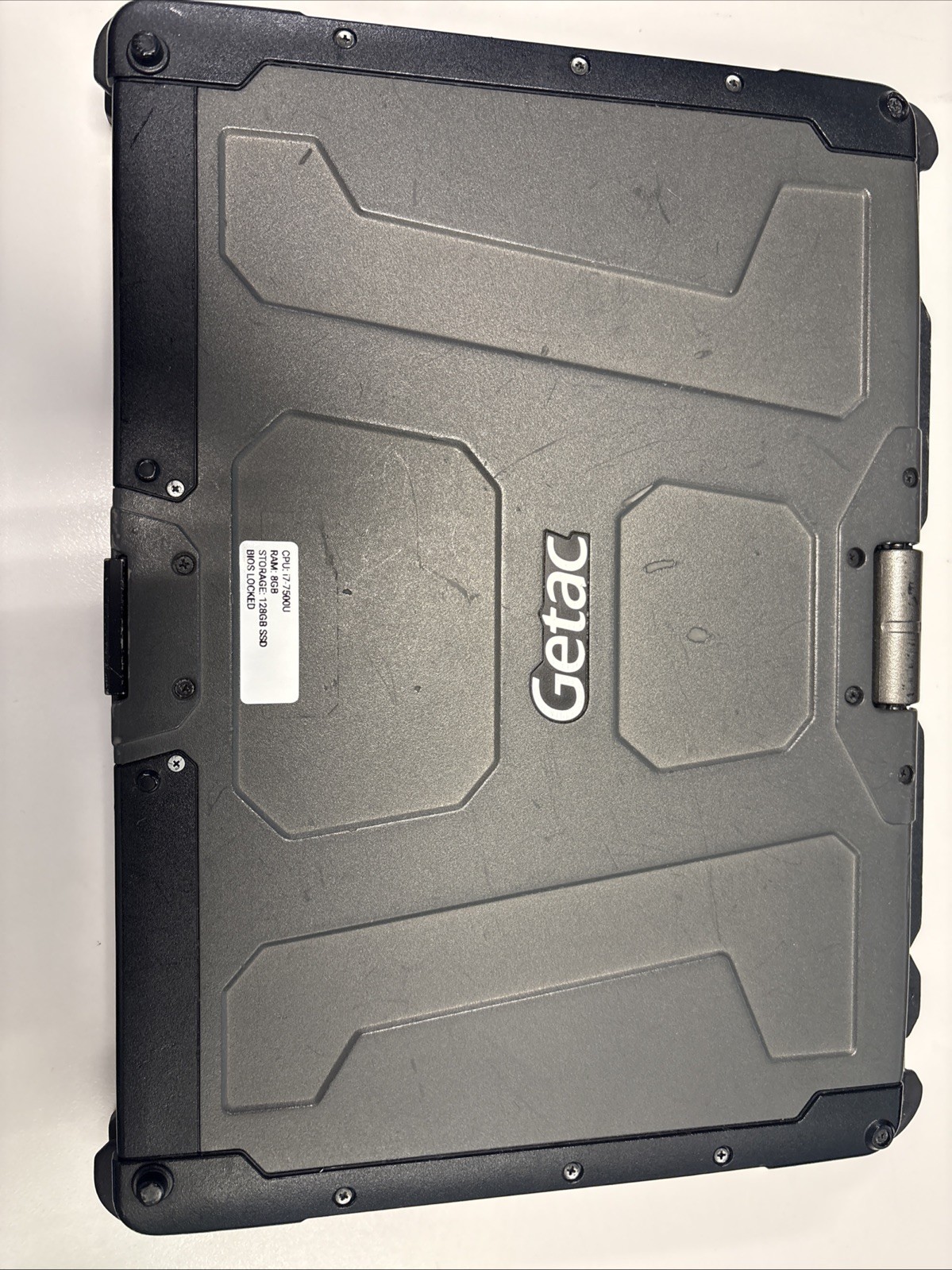 Getac Laptop Model V110 i7-7500U, 8GB RAM, 128GB SSD (BIOS LOCKED)