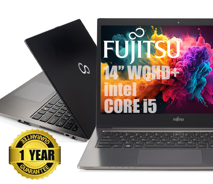 Fujitsu Lifebook U904 14″ WQHD+ 10GB RAM 128- 1TB SSD Intel i5-4200U Win 10