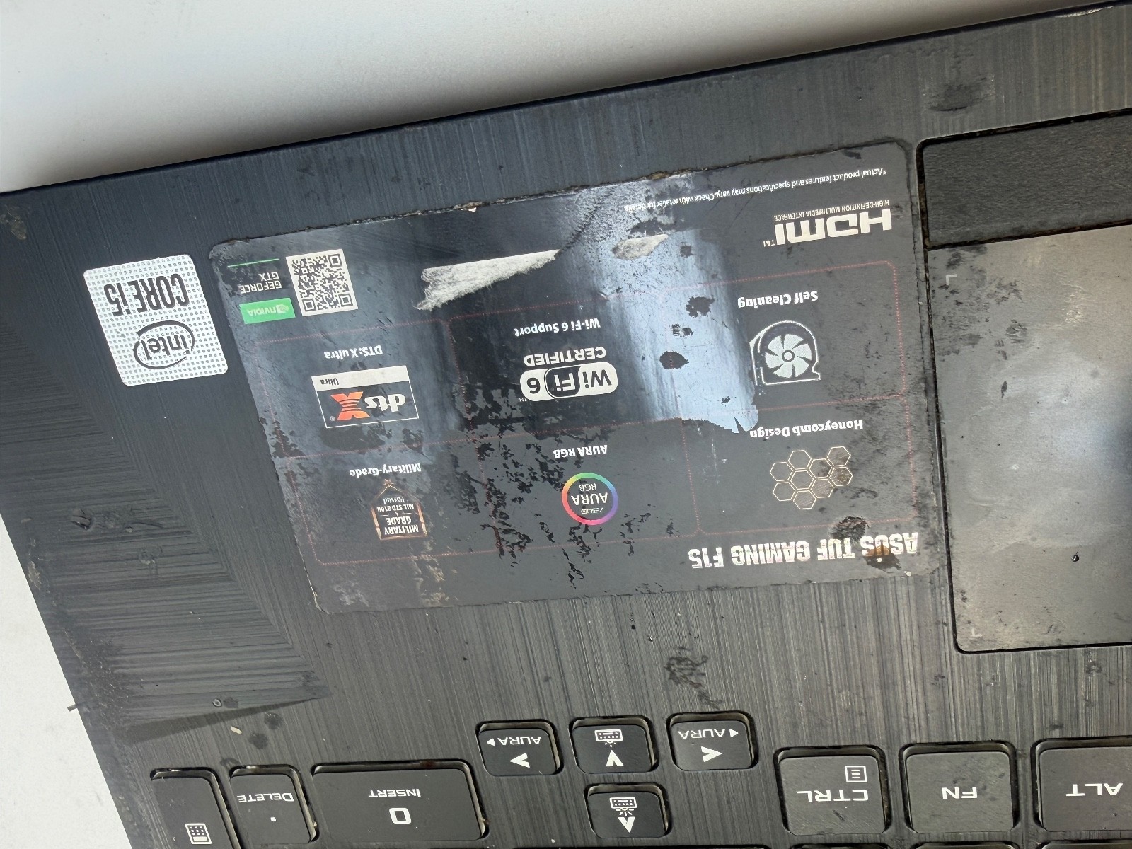 ASUS TUF F15 Gaming Laptop 15.6” i5-10300H FX506LH-AS51 AS-IS NO POWER GOOD LCD