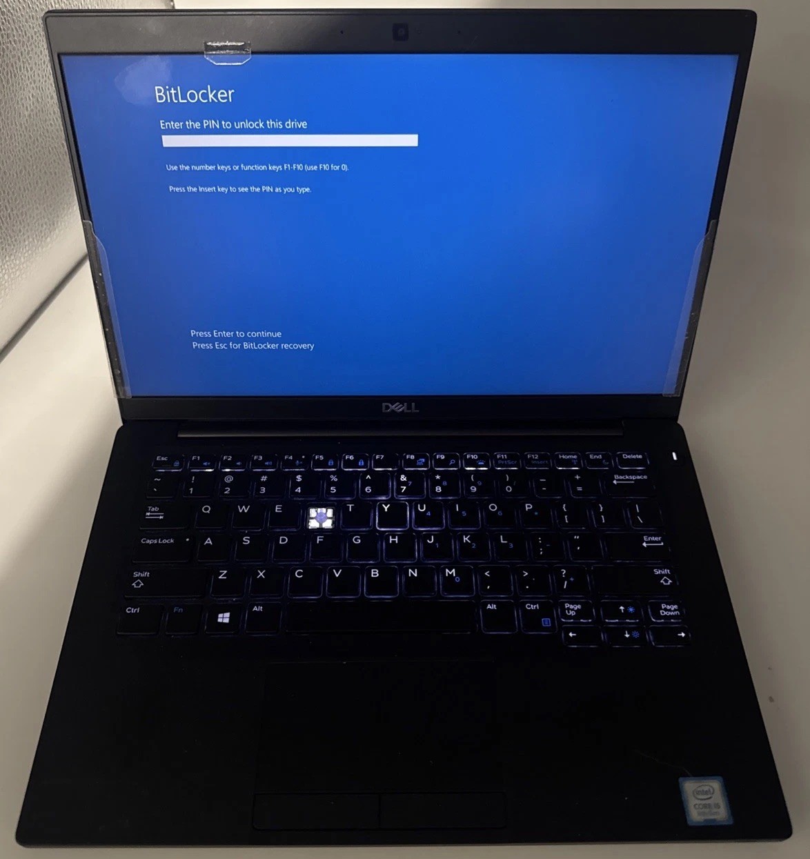Dell Latitude 7390 13” i5-7300U 2.60GHz 16GB RAM 256GB SSD Win11 P Please Read!