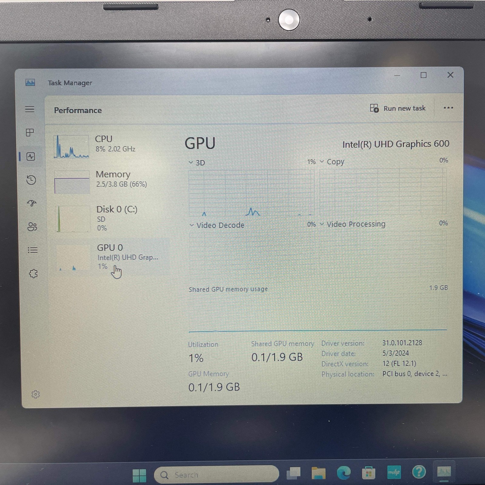 HP Laptop 14-cf2111wm Celeron N4120 1.1GHz 8GB RAM 64GB SD