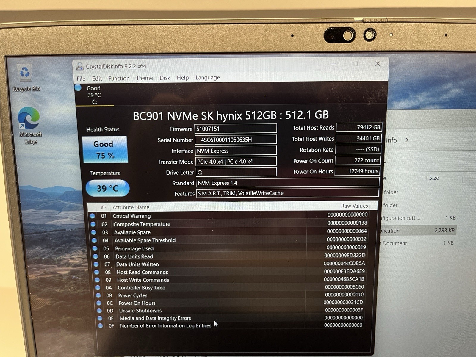 DELL LATITUDE 5540 I5-1345U 15.6″ 8-32GB RAM(config) 512GB NVMe Win11 Pro Touch