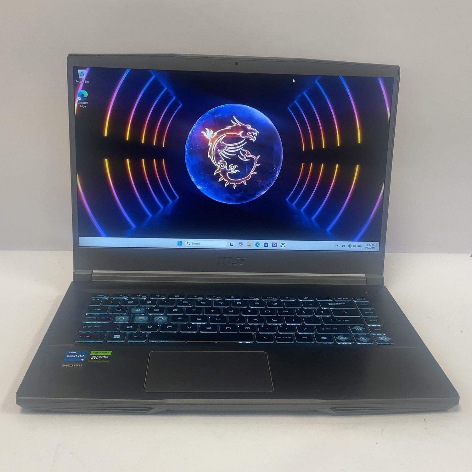 MSI Thin 15 B13UC 15.6″ i5-13420H 2.1GHz 16GB RAM 512GB SSD