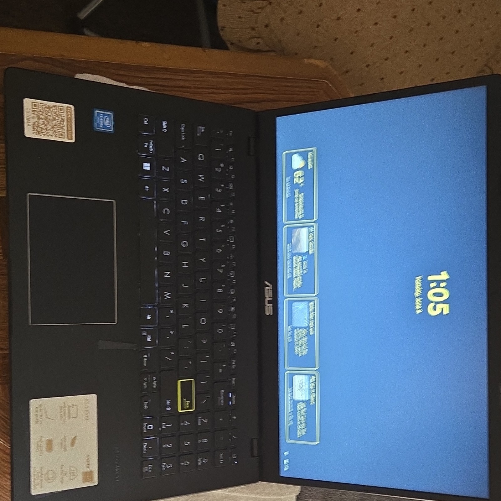 ASUS L510M 15.6″ FHD Laptop Celeron N 4GB RAM 128GB eMMC Wi-Fi Black
