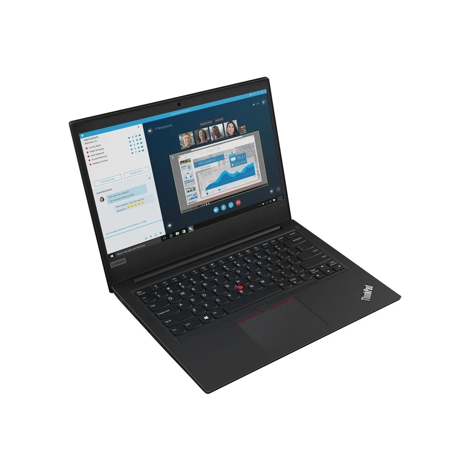 Lenovo Thinkpad E495 14″ Laptop|AMD Ryzen 53500U|Radeon Vega Mobile|8GB|256GB SS