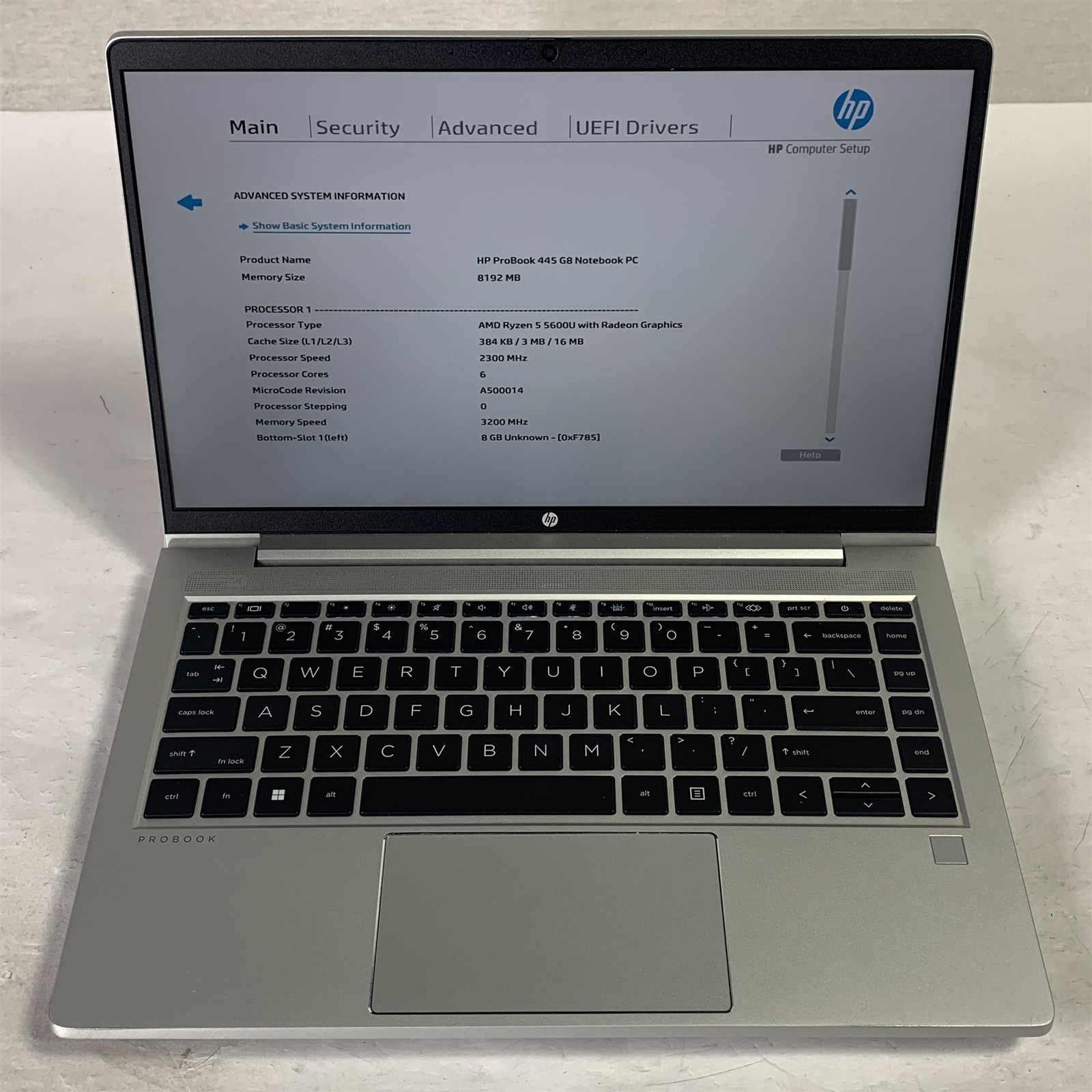 HP ProBook 445 G8 14″ Laptop Ryzen 5 5600U 2.3GHz 8GB – NO DRIVE