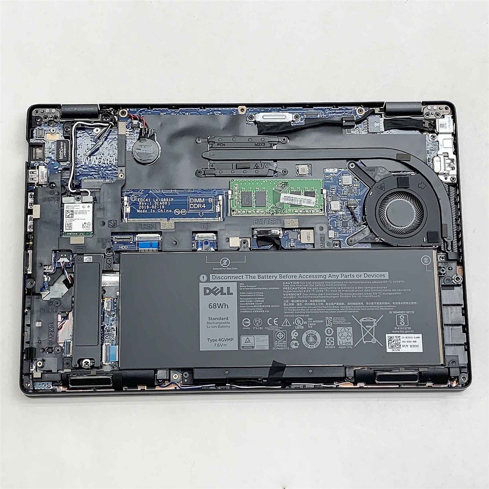 Dell Latitude 5400 Laptop Intel Core i5 8365U 1.60GHZ 14″ FHD 8GB RAM NO HDD