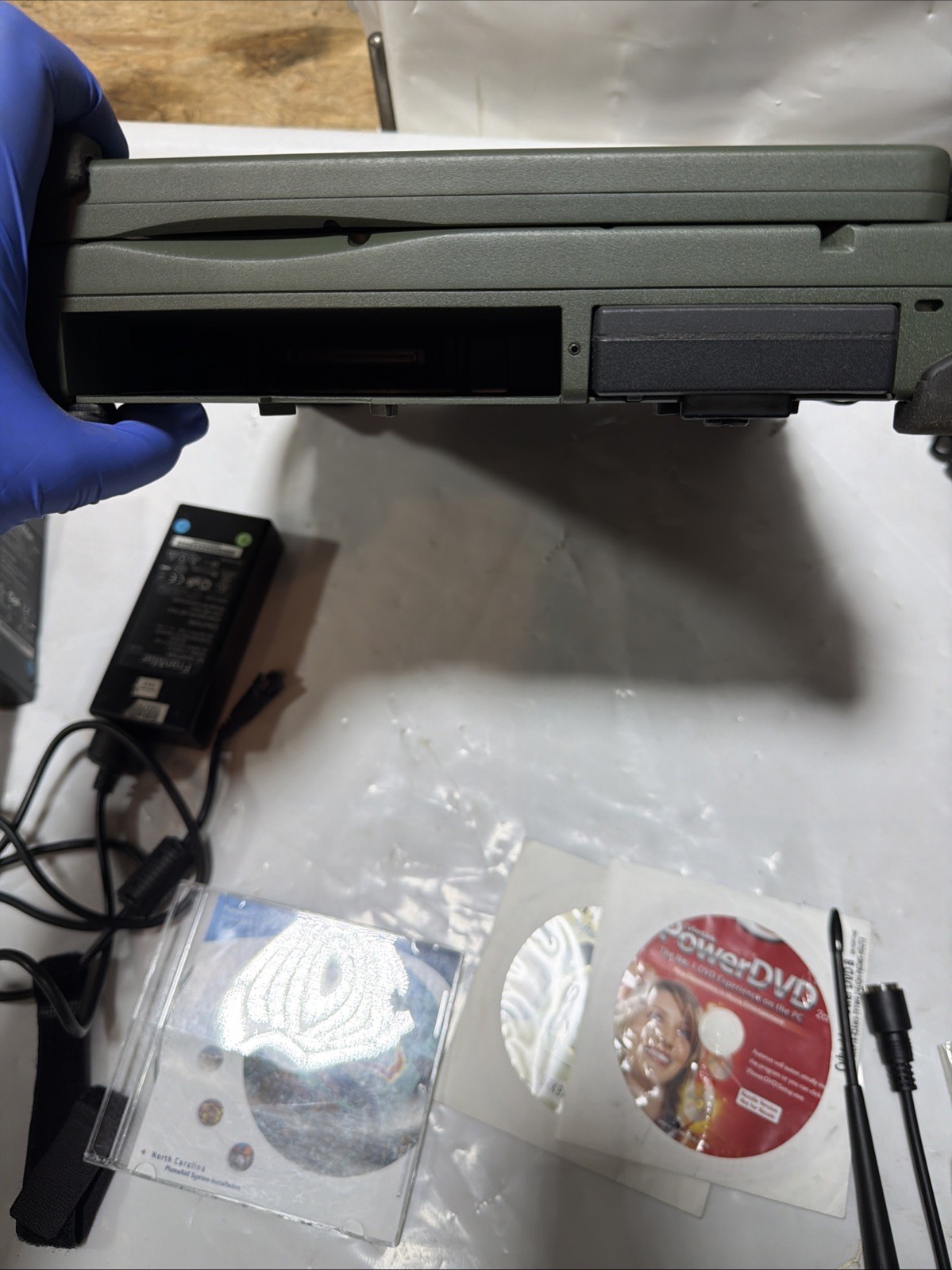 Military Laptop AMREL RK886EX With Accessories And Bag