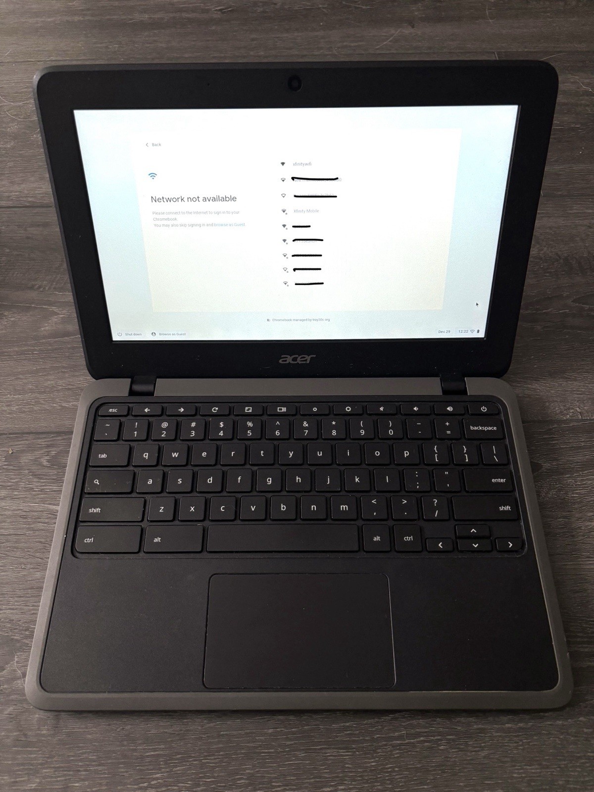 Acer Chromebook C732 — with Travel Bag