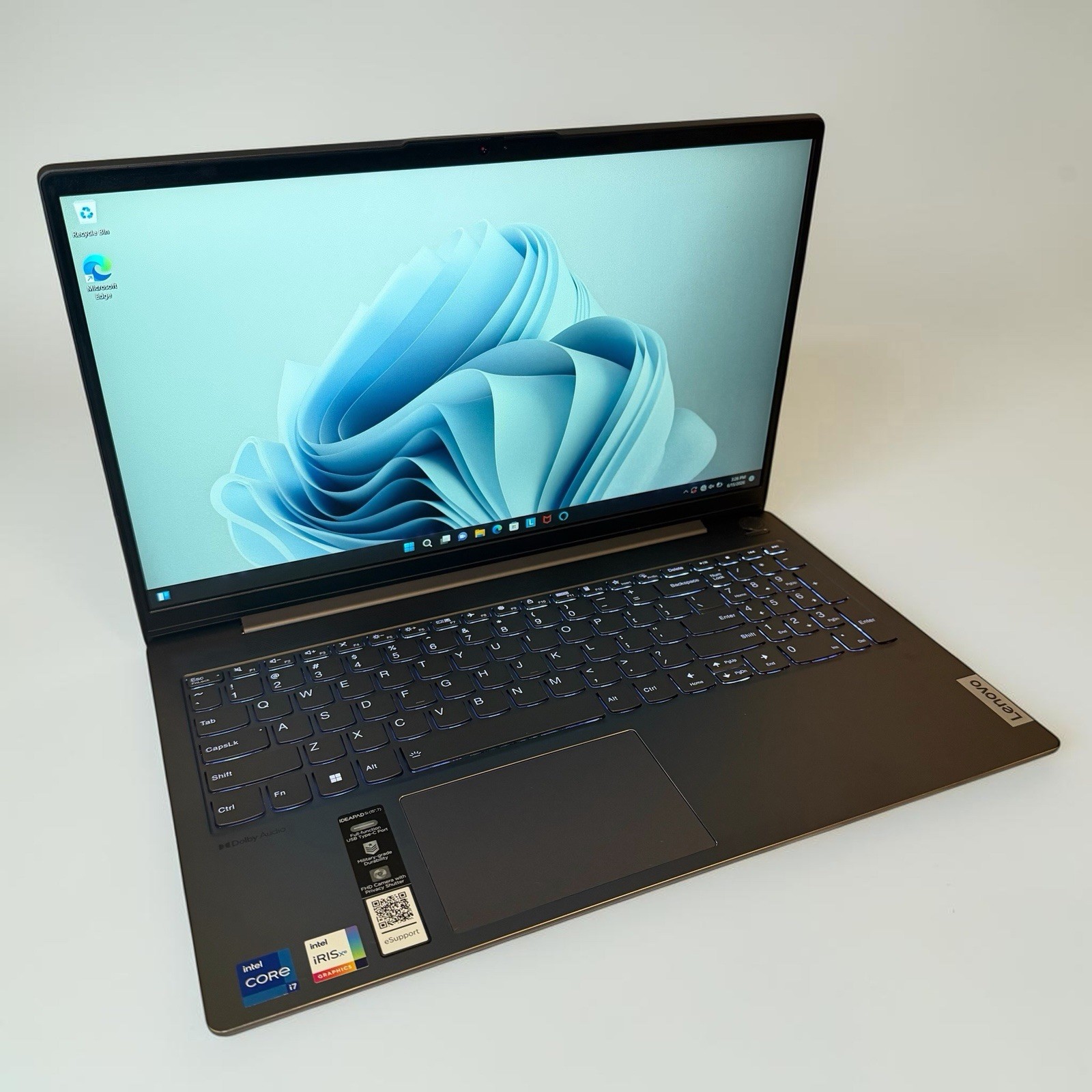 Lenovo IdeaPad 5 15IAL7 i7-1255U 1.7GHz 8GB RAM 512GB SSD Windows 11 Laptop