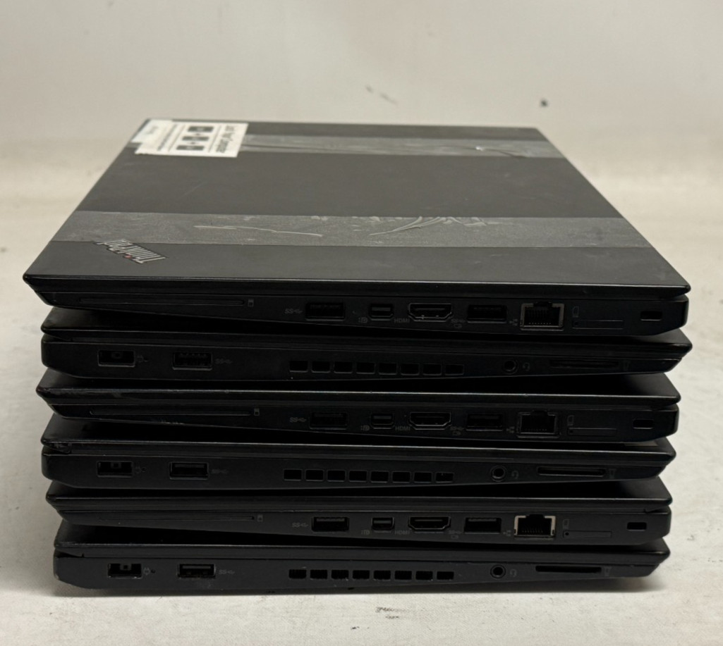 Lenovo ThinkPad T460s 14″ (i5 6th Gen – 8GB RAM – NO OS/HDD) – Lot of 6