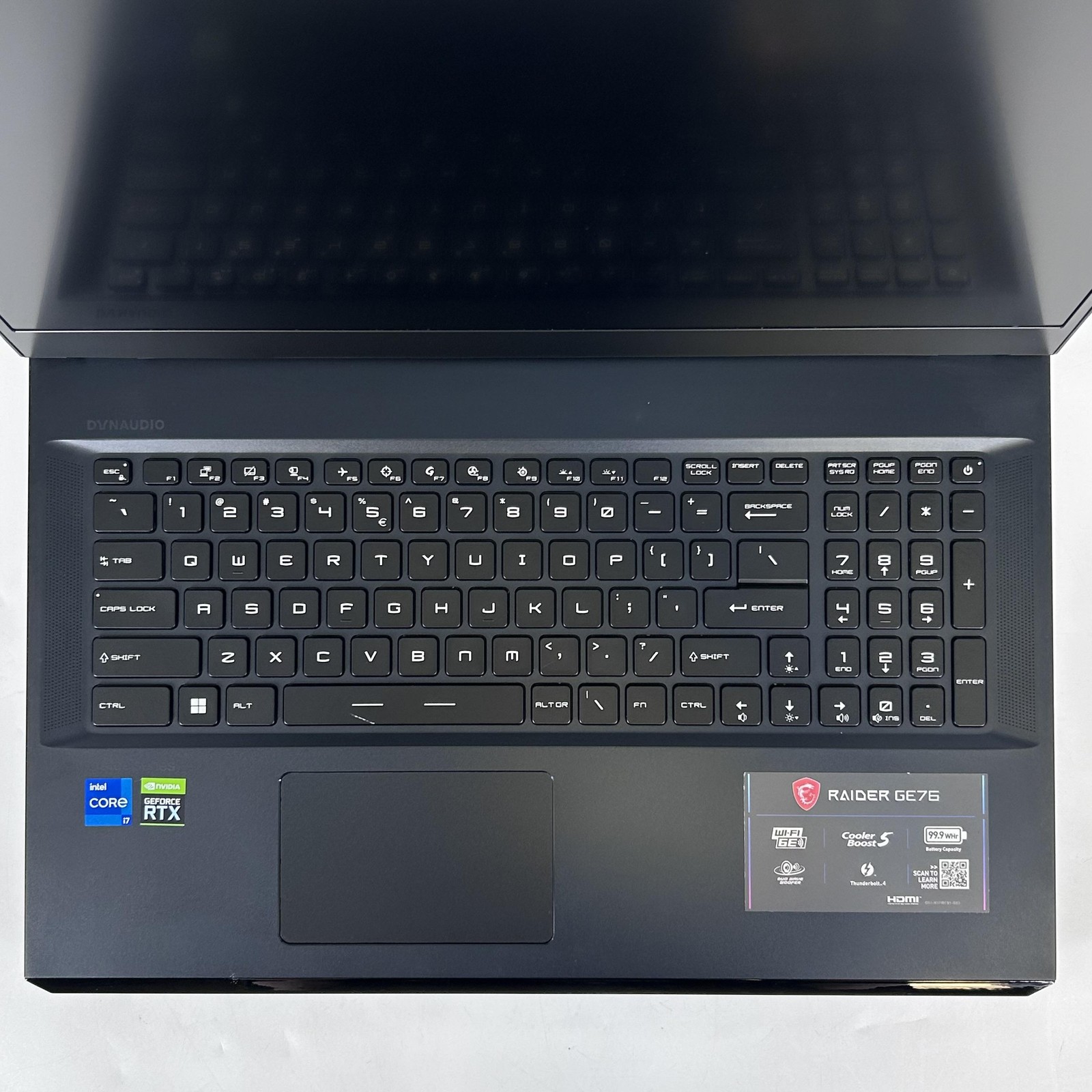 MSI Raider GE76 17.3 144Hz FHD 2.7 GHz i7-12700H 64GB 2TB SSD RTX 3060 Good