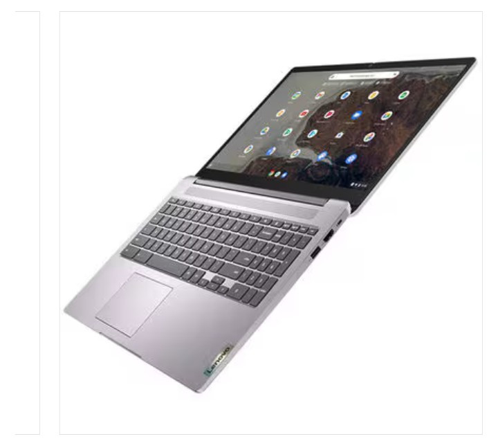 Lenovo 3i Chromebook 15 in. Notebook with Intel Celeron N4500, 1.10 GHz, 2-Core
