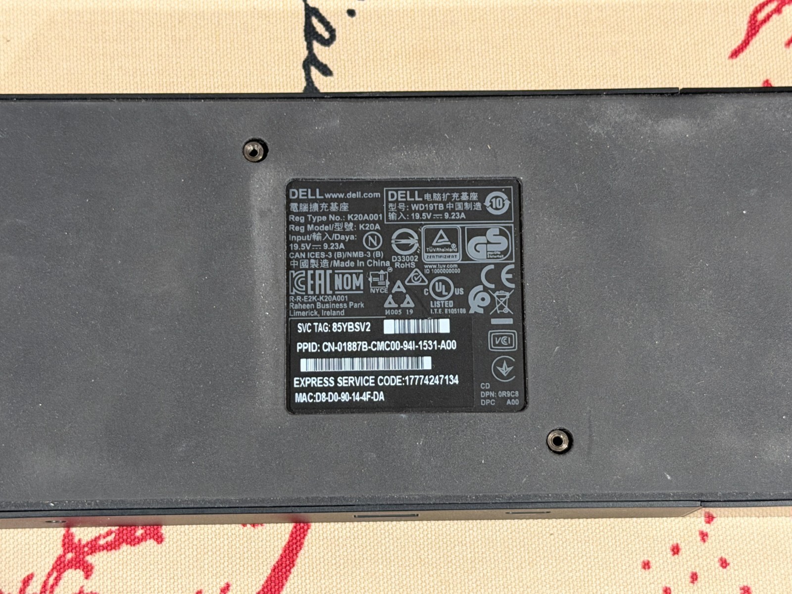 Dell Precision 3561 i5-11500 2.9GHz 16GB Ram 256GB SSD Win 11 Dock and Charger