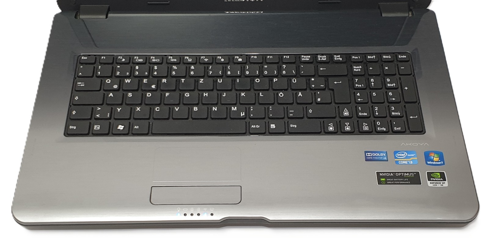 Medion Akoya E7624 i3-2350M 2.30GHz 500GB 8GB Laptop Windows 7 17.3″ GT 620M 1GB
