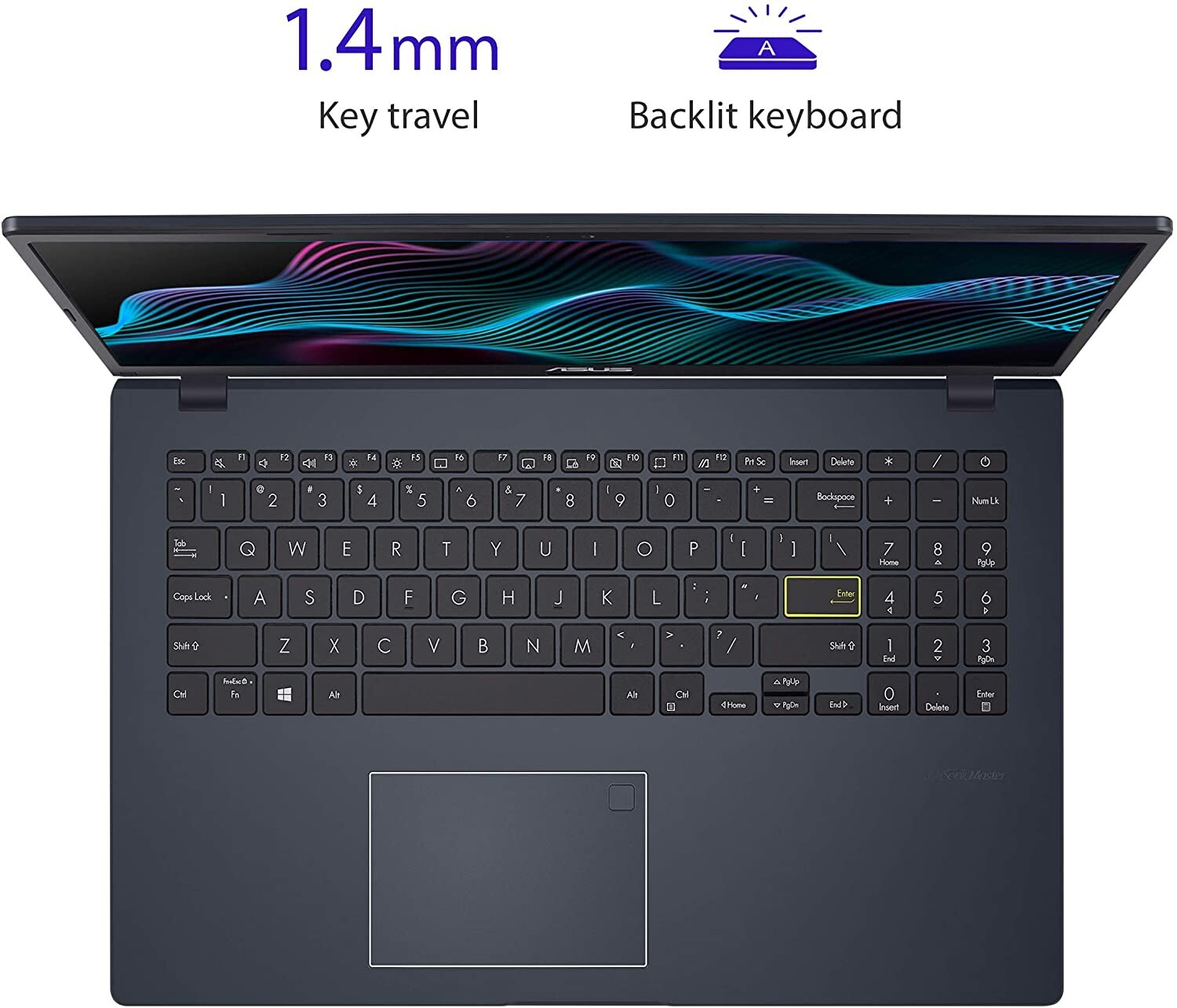 ASUS L510 Ultra Thin 15.6″ FHD Laptop (Celeron, 4G, 128G) Backlit L510MA-DS04