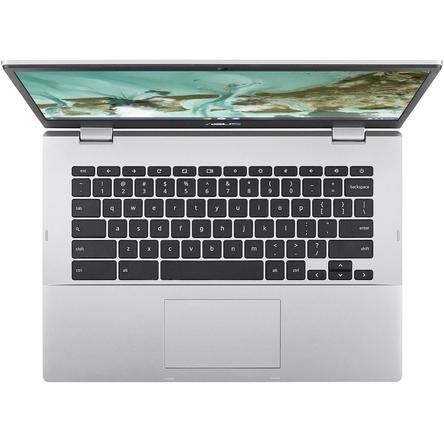 ASUS ChromeBook/SILVER/14.0 FHD non-Touch/N4500/8GB/Intel UMA/64GB/Chrome
