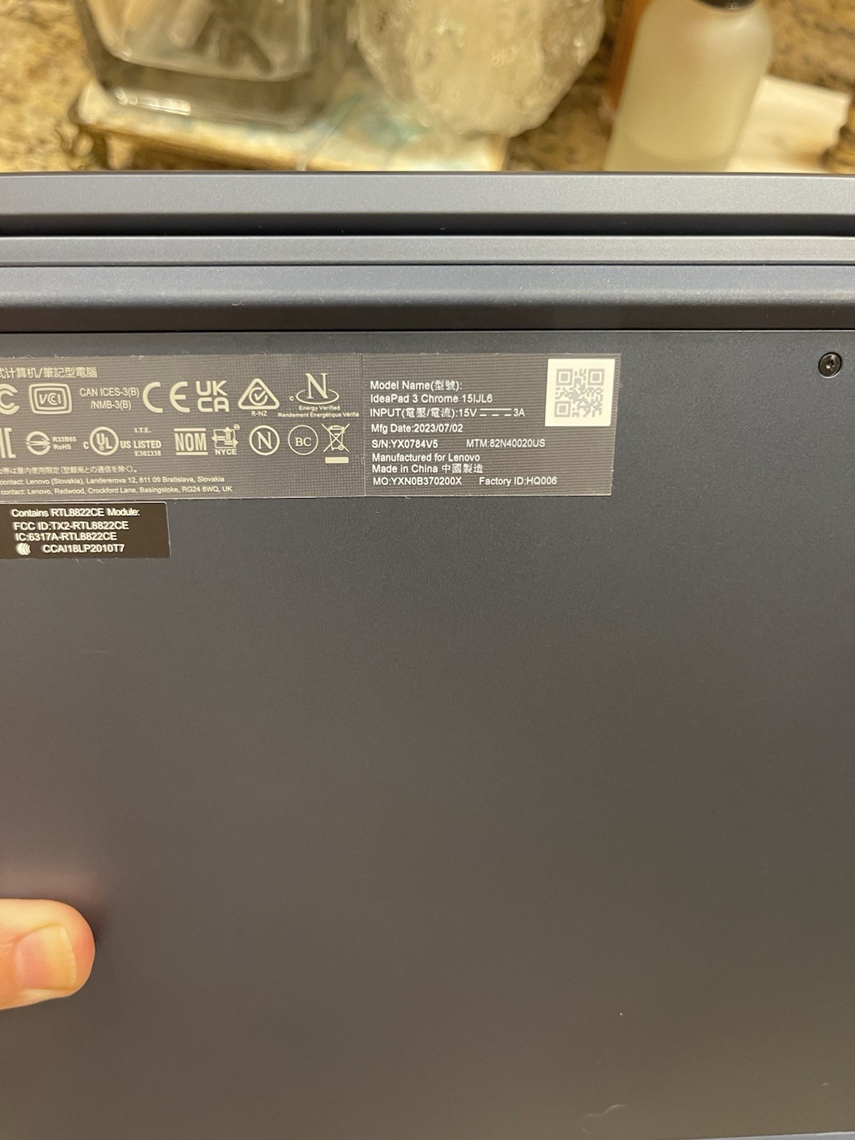 Lenovo 14e Chromebook Gen 3 14″ Notebook Intel N100 4 GB Abyss blue