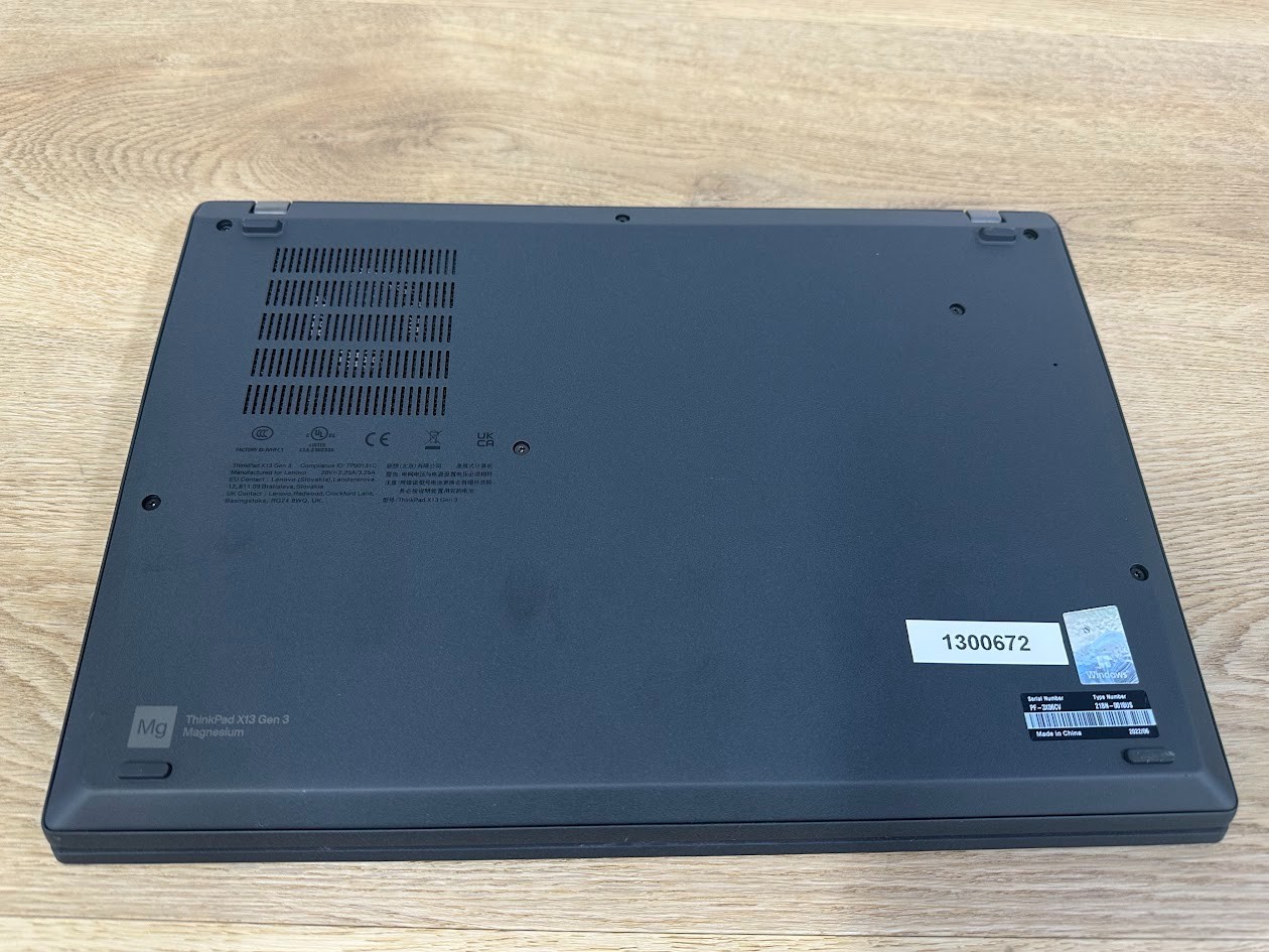 Lenovo ThinkPad X13 Gen 3 Core i7 1270P 16GB LPDDR5 Intel Iris Xe 512GB SSD 2022