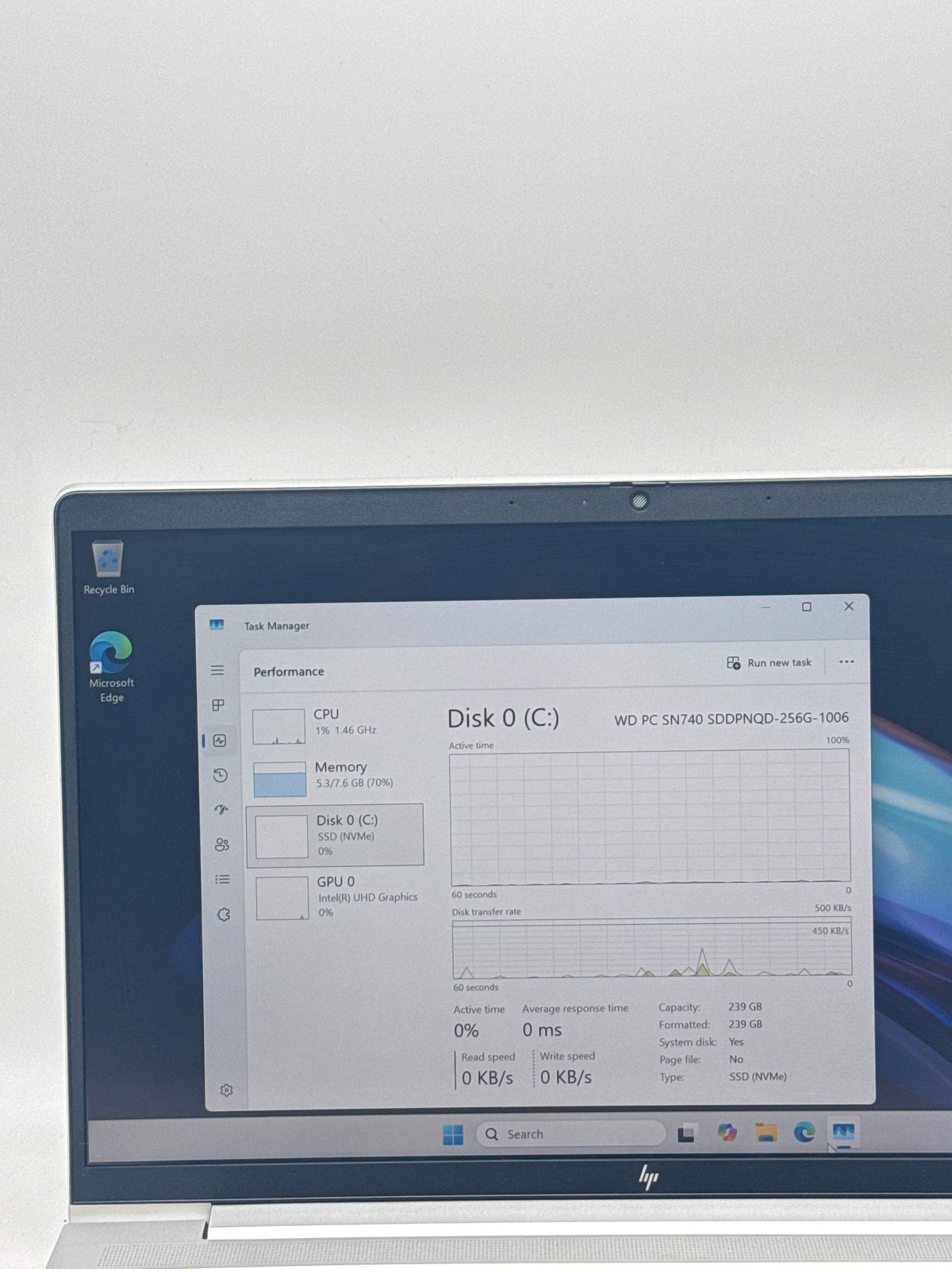 HP EliteBook 640 G10 14.0″ FHD Touch Core i5-1335U 1.30GHz 256GB SSD 8GB RAM