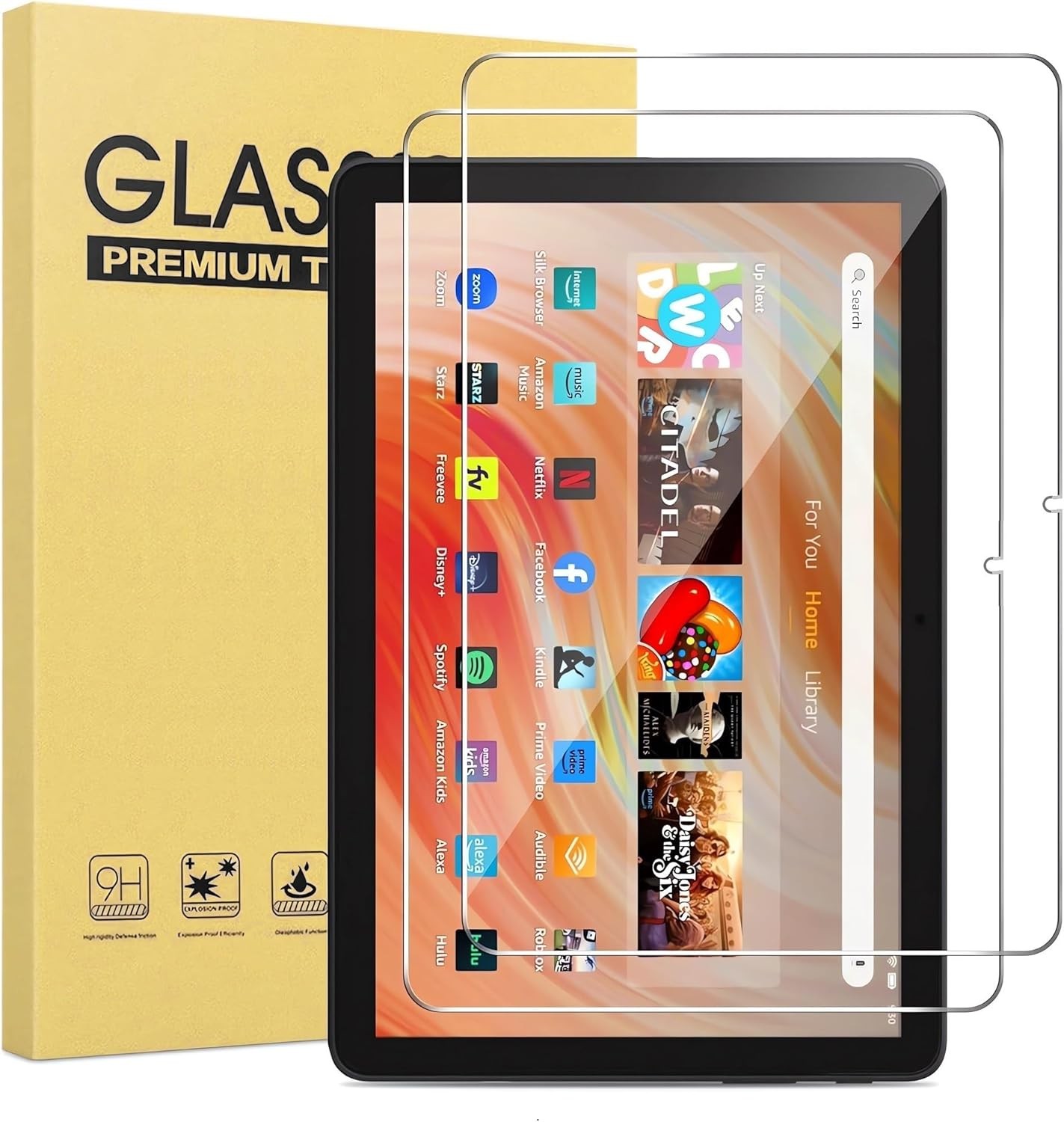 Tempered Glass Screen Protector for Lenovo Yoga Tab Plus / Idea Tab Pro 12.7 Inc