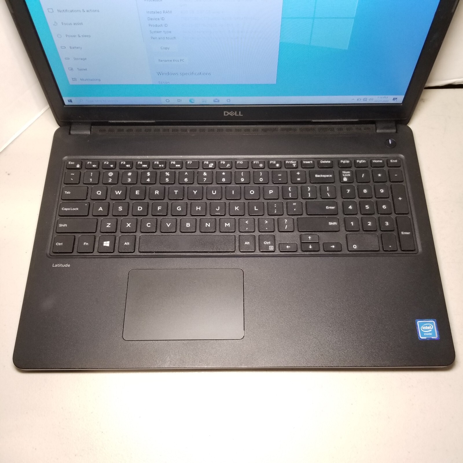 Dell Latitude 3580 15.6″ Laptop Intel 1.8GHz 4GB 500GB w/ A.C Webcam/HDMI #69