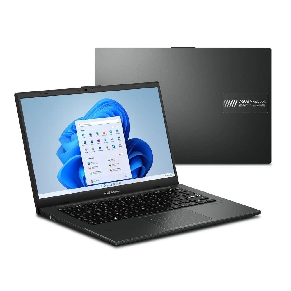 ASUS 14″ Laptop – AMD Ryzen 4GB RAM 128 SSD Black (E1404FA-TH31)
